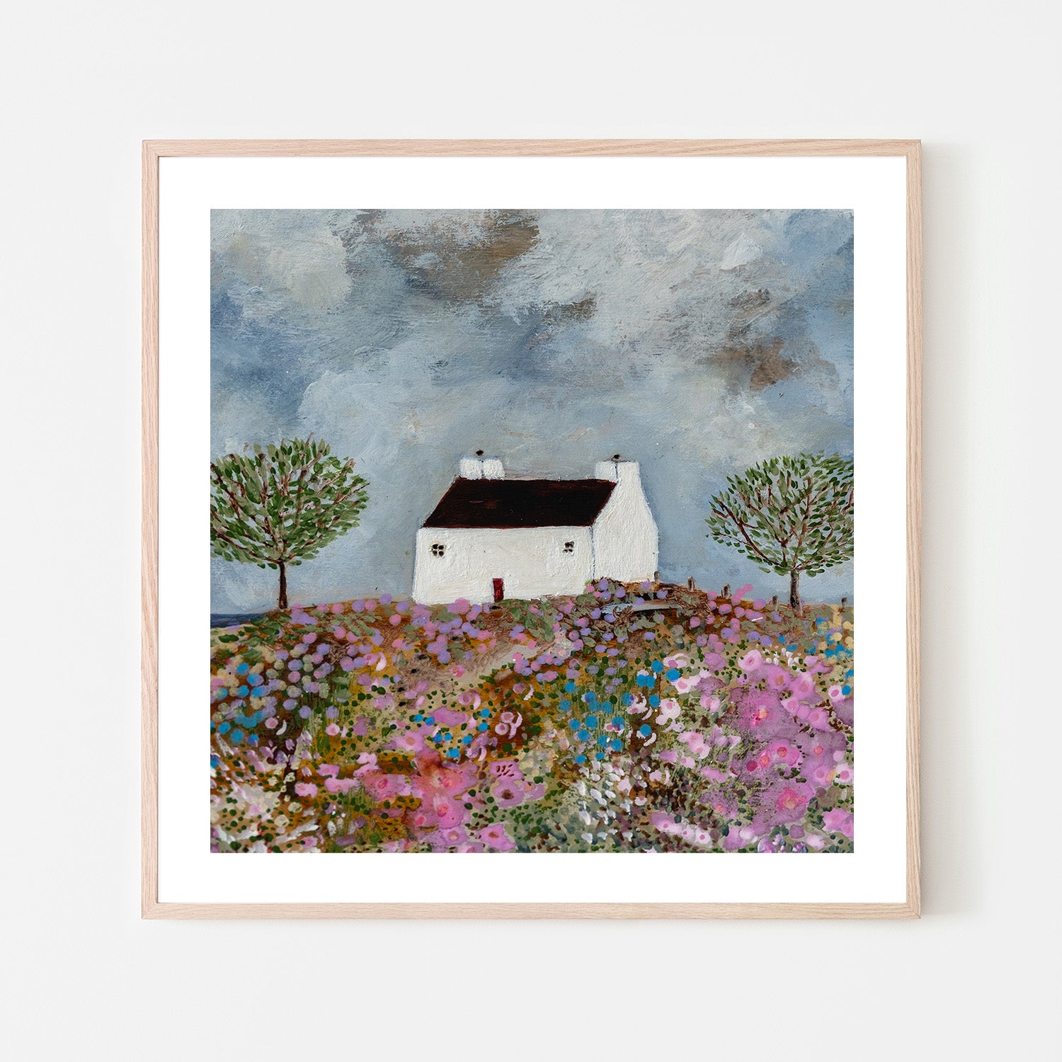 wall-art-print-canvas-poster-framed-Secrets Of A Summer Meadow , By Louise O'Hara-6