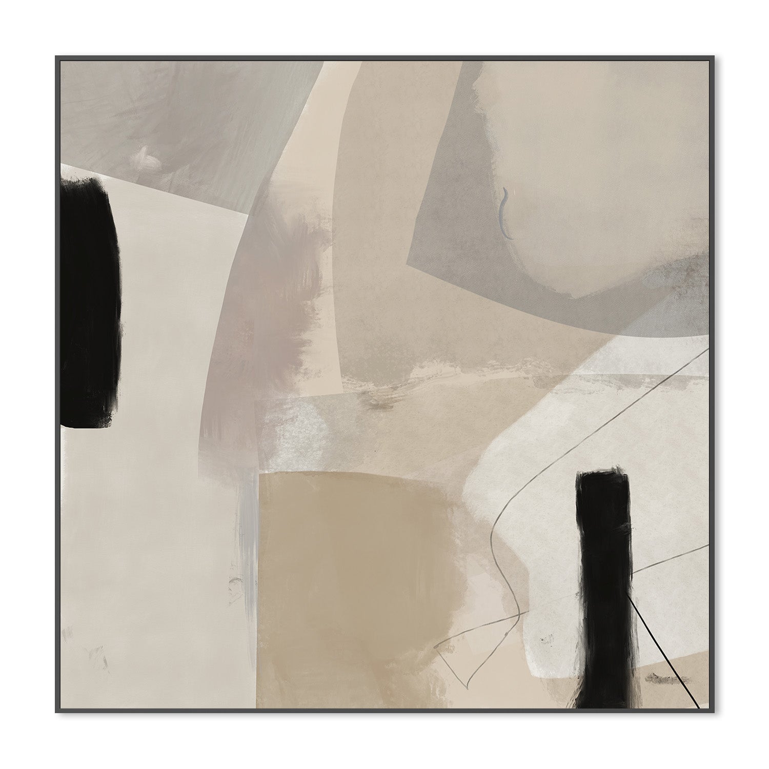 wall-art-print-canvas-poster-framed-Sediments , By Rohan Sharma-3
