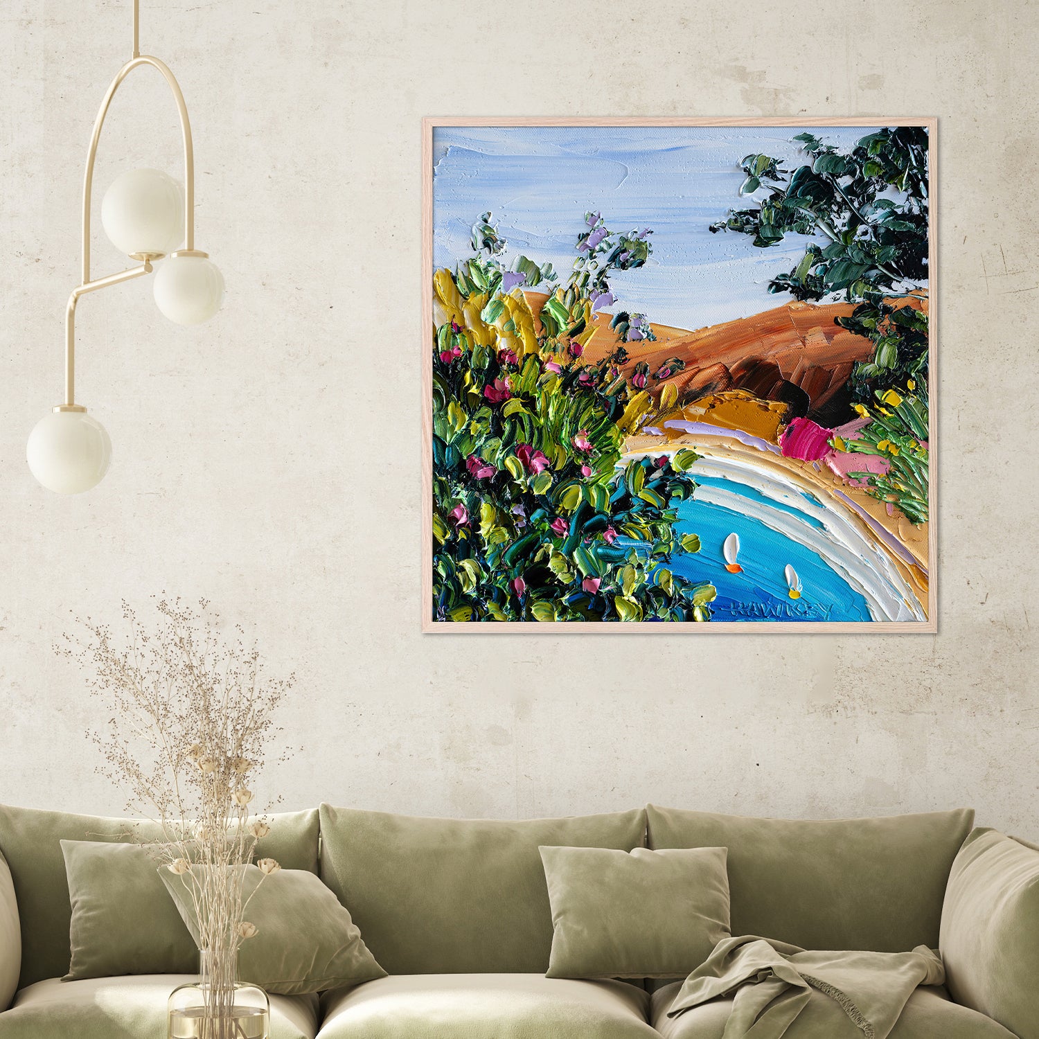 wall-art-print-canvas-poster-framed-Seeing Pink-7