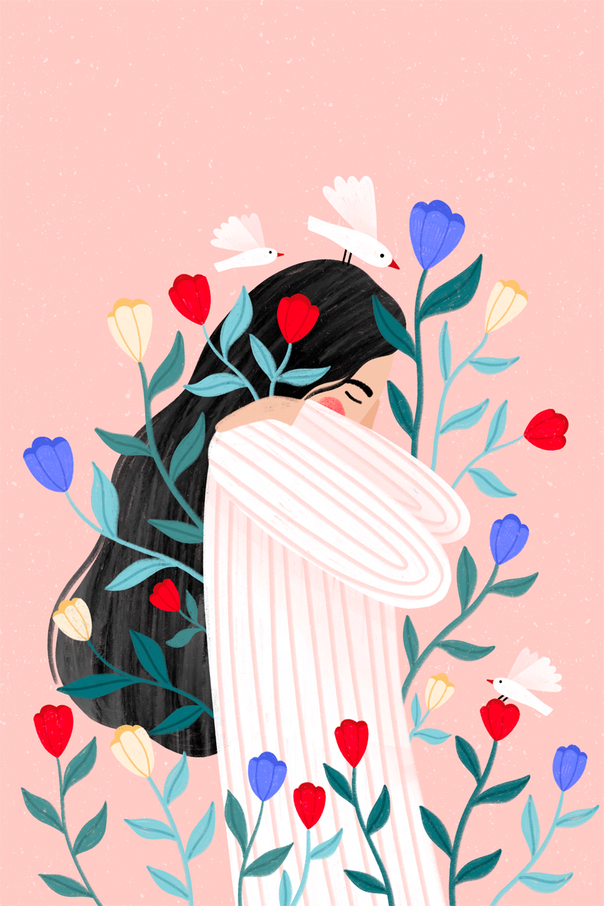 wall-art-print-canvas-poster-framed-Self Love , By Bea Muller-1