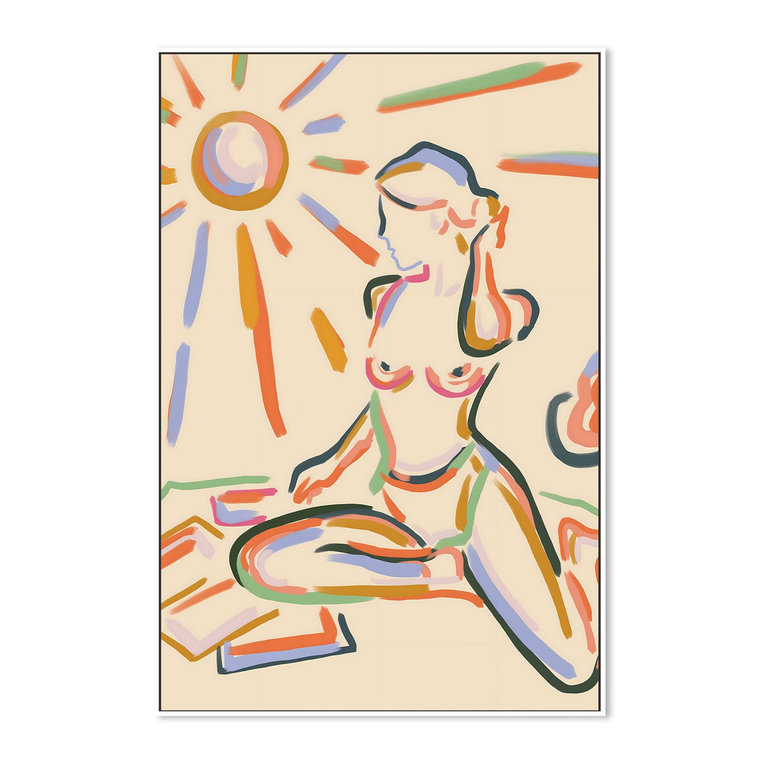 wall-art-print-canvas-poster-framed-Self Love Summer-5