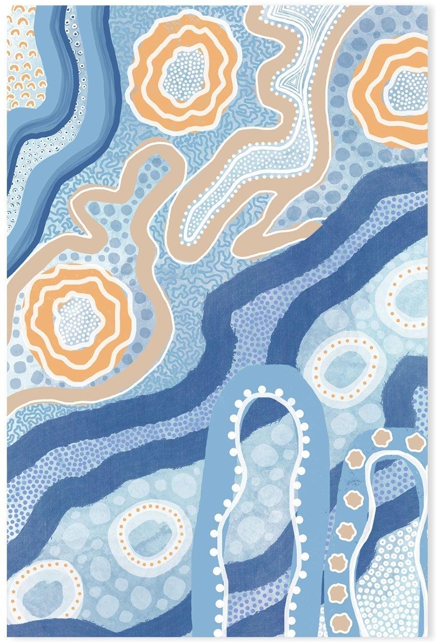 wall-art-print-canvas-poster-framed-Self Reflection-by-Tulearah Shield-Gioia Wall Art