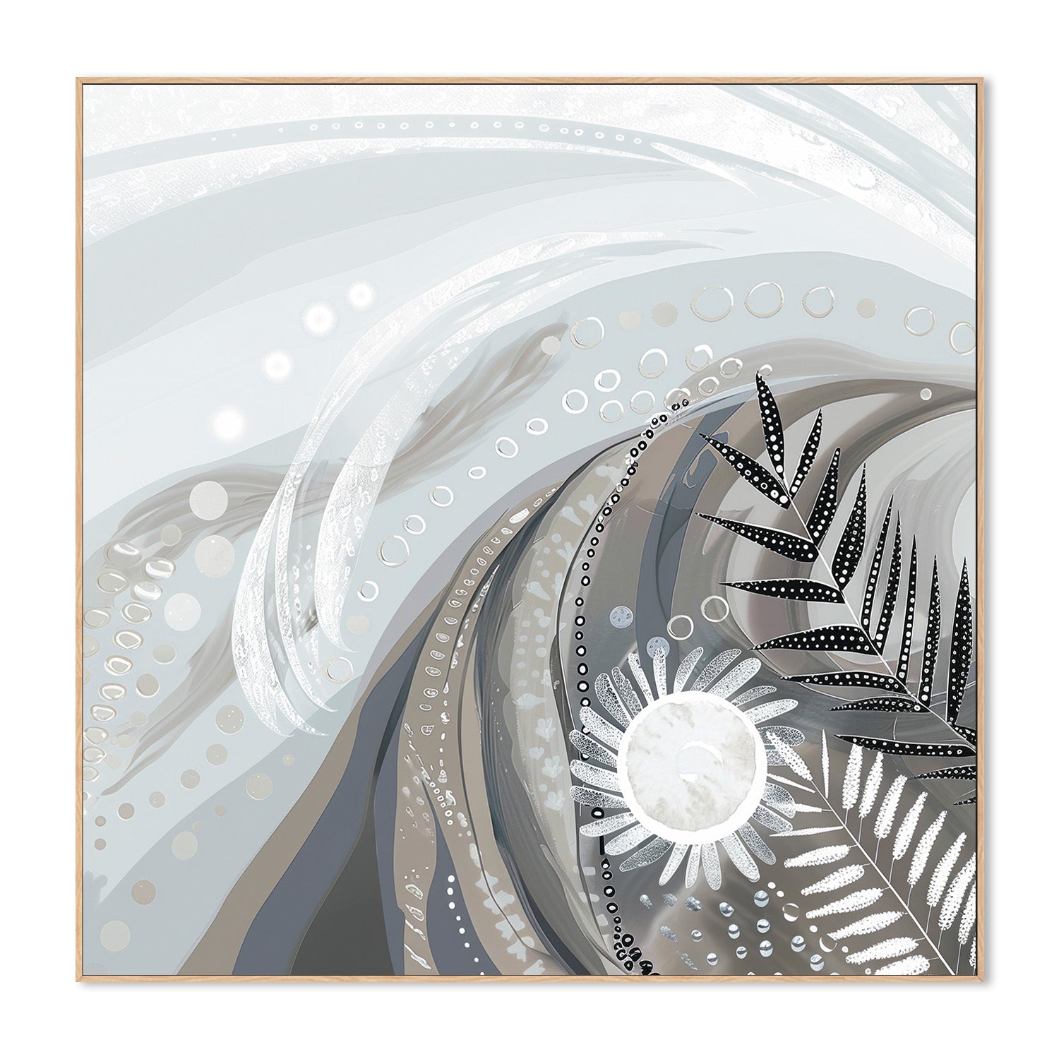wall-art-print-canvas-poster-framed-Serene Breeze , By Bella Eve-4