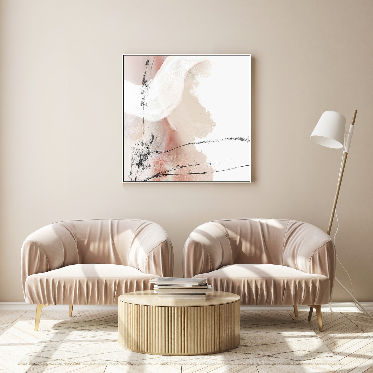 wall-art-print-canvas-poster-framed-Serene Gesture-7