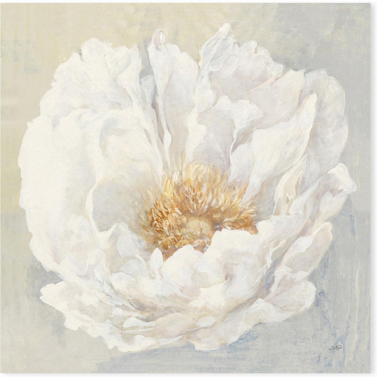 wall-art-print-canvas-poster-framed-Serene Peony-by-Julia Purinton-Gioia Wall Art