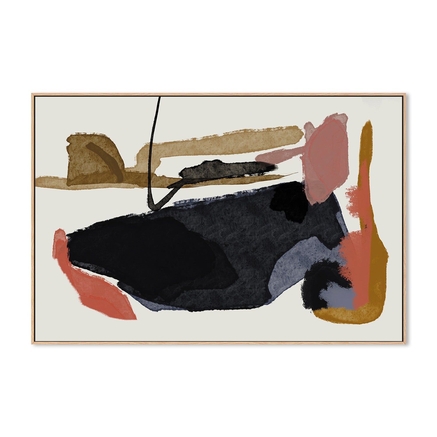 wall-art-print-canvas-poster-framed-Serenity Pose-4