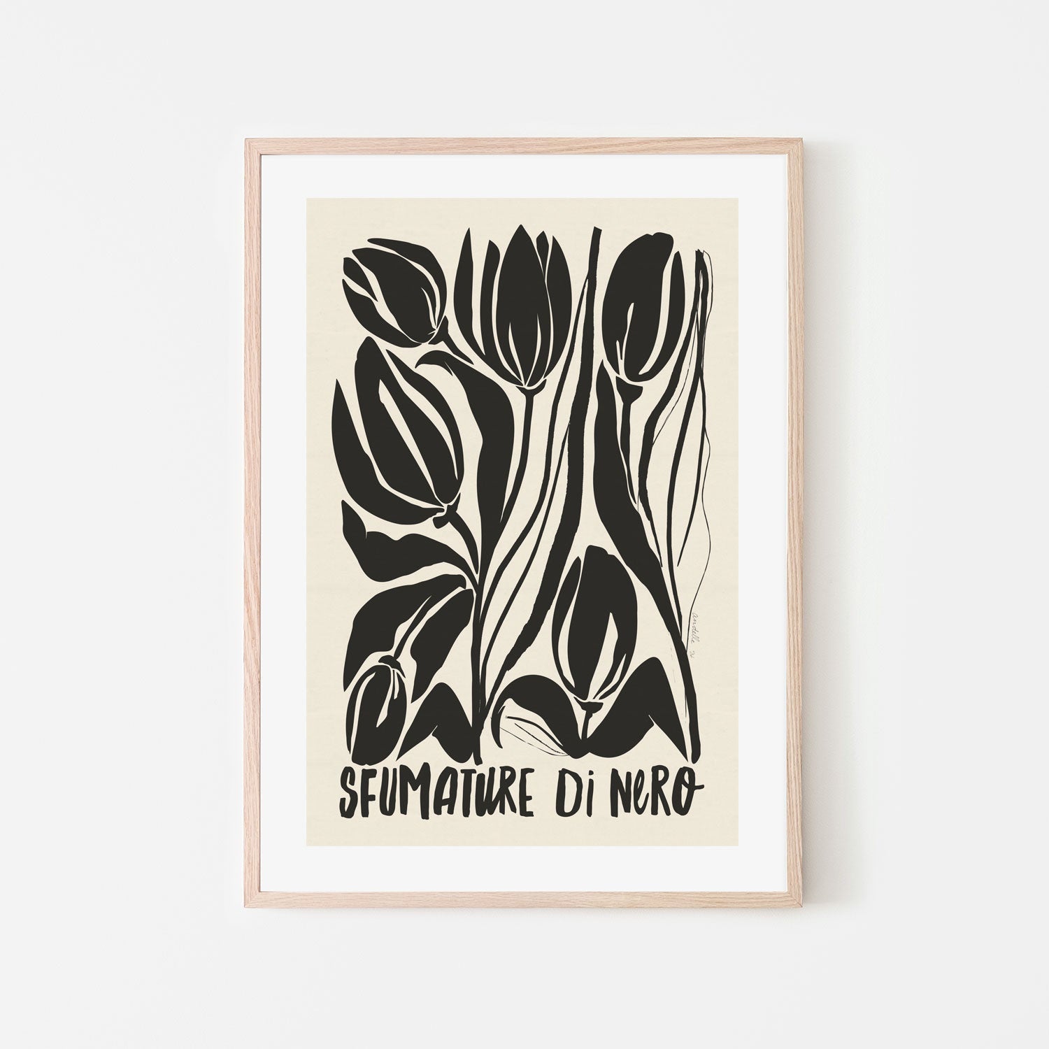 wall-art-print-canvas-poster-framed-Sfumature Di Nero , By Andelle Art-6