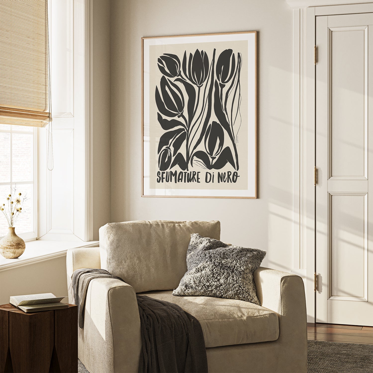 wall-art-print-canvas-poster-framed-Sfumature Di Nero , By Andelle Art-7