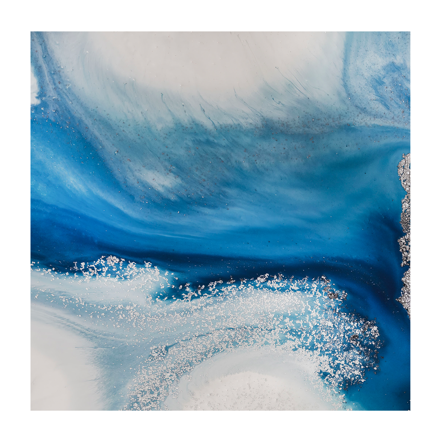 wall-art-print-canvas-poster-framed-Shallow Chanel Square, Style A, Shallow Seas Square, Style B, Set Of 2 , By Petra Meikle-8