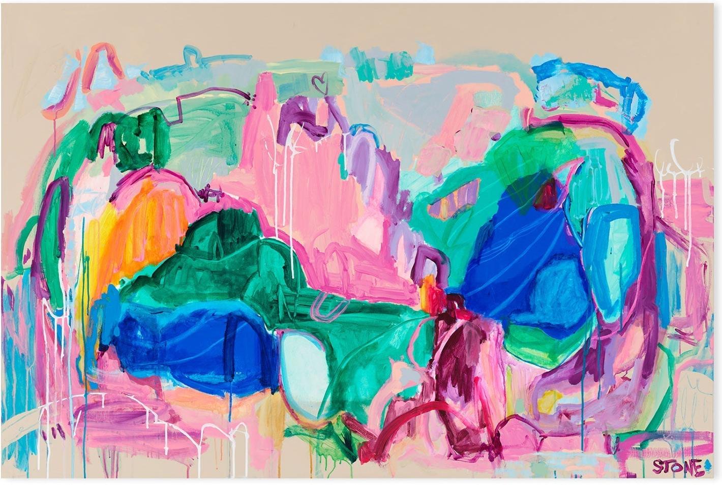 wall-art-print-canvas-poster-framed-Shangri-La , By Belinda Stone-GIOIA-WALL-ART