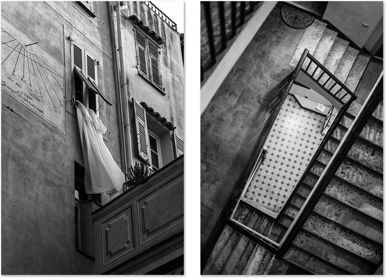 wall-art-print-canvas-poster-framed-Sheets and Staircase, Set Of 2-by-Jovani Demetrie-Gioia Wall Art