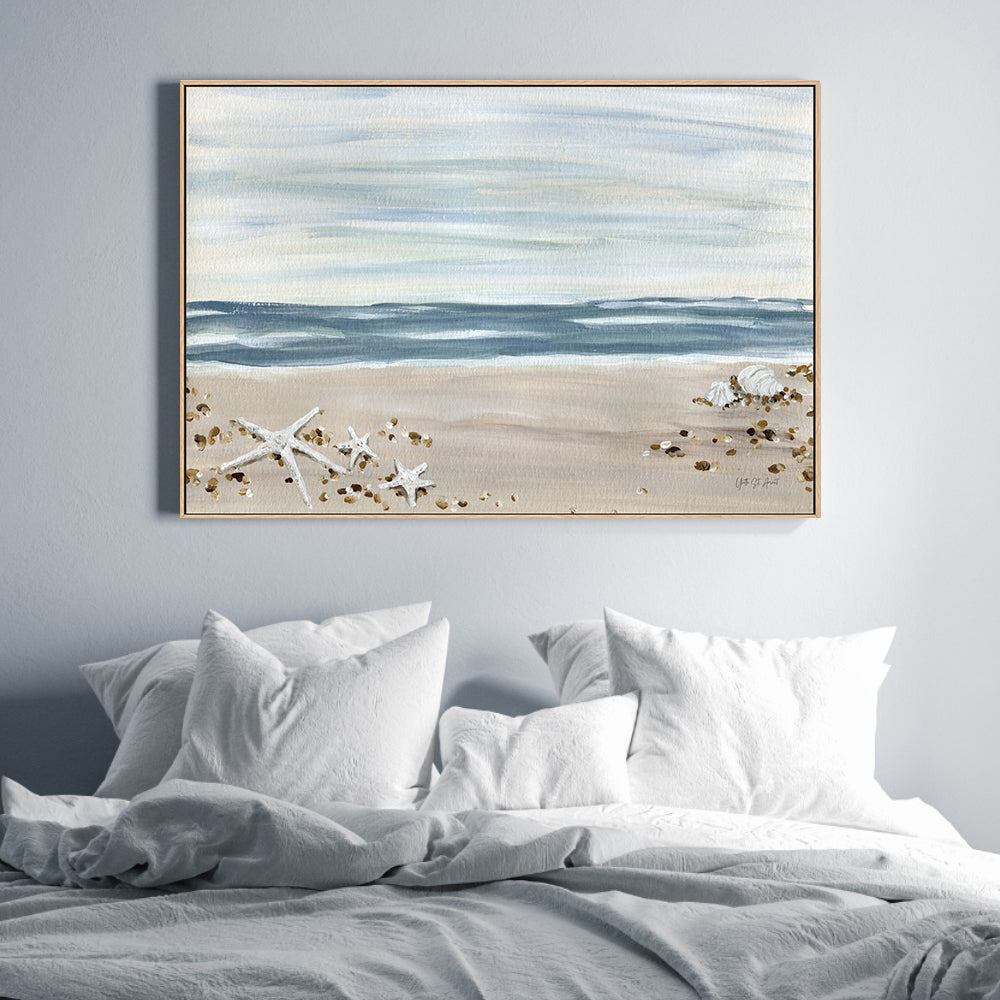 wall-art-print-canvas-poster-framed-Shells by the Shore , By Yvette St. Amant-2
