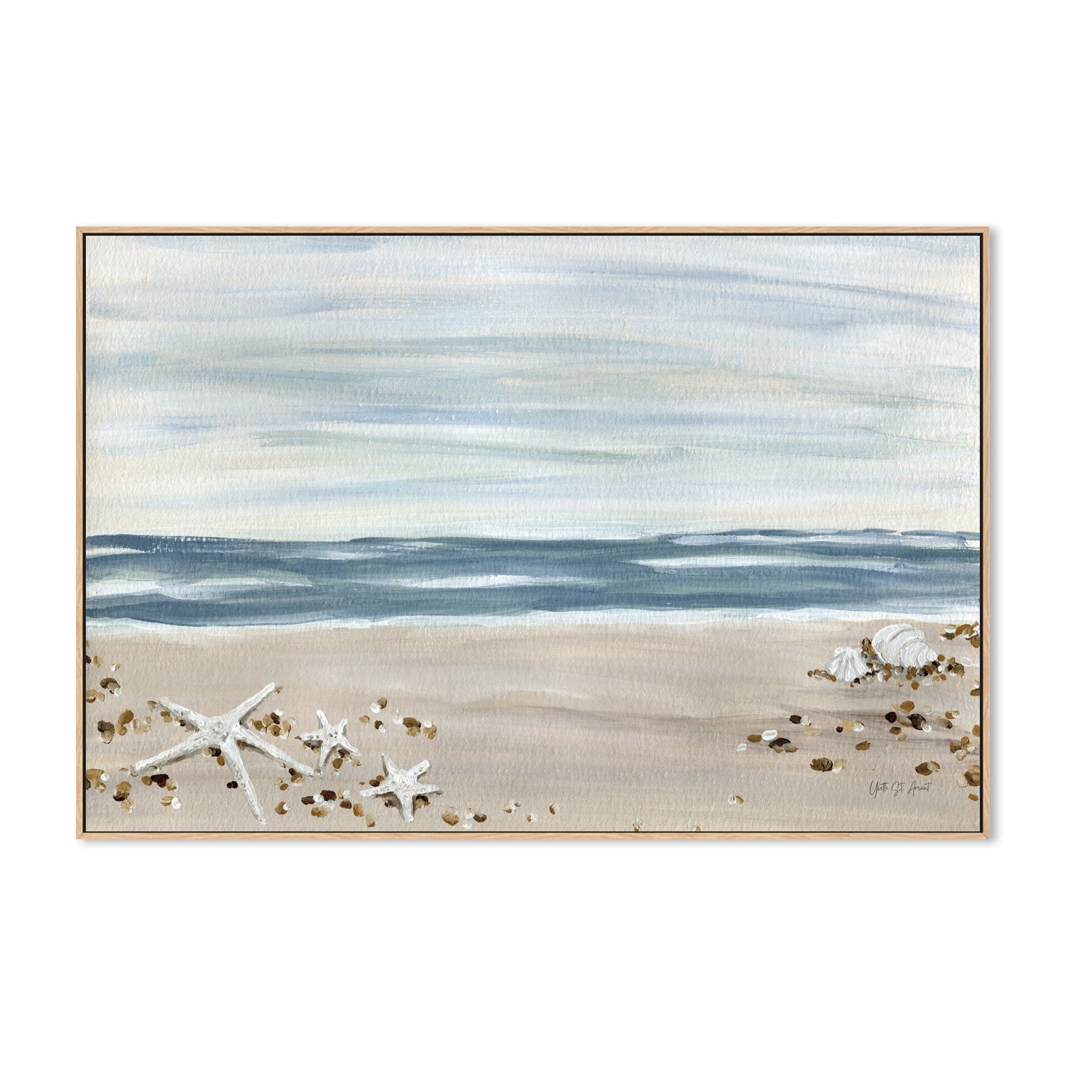 wall-art-print-canvas-poster-framed-Shells by the Shore , By Yvette St. Amant-4