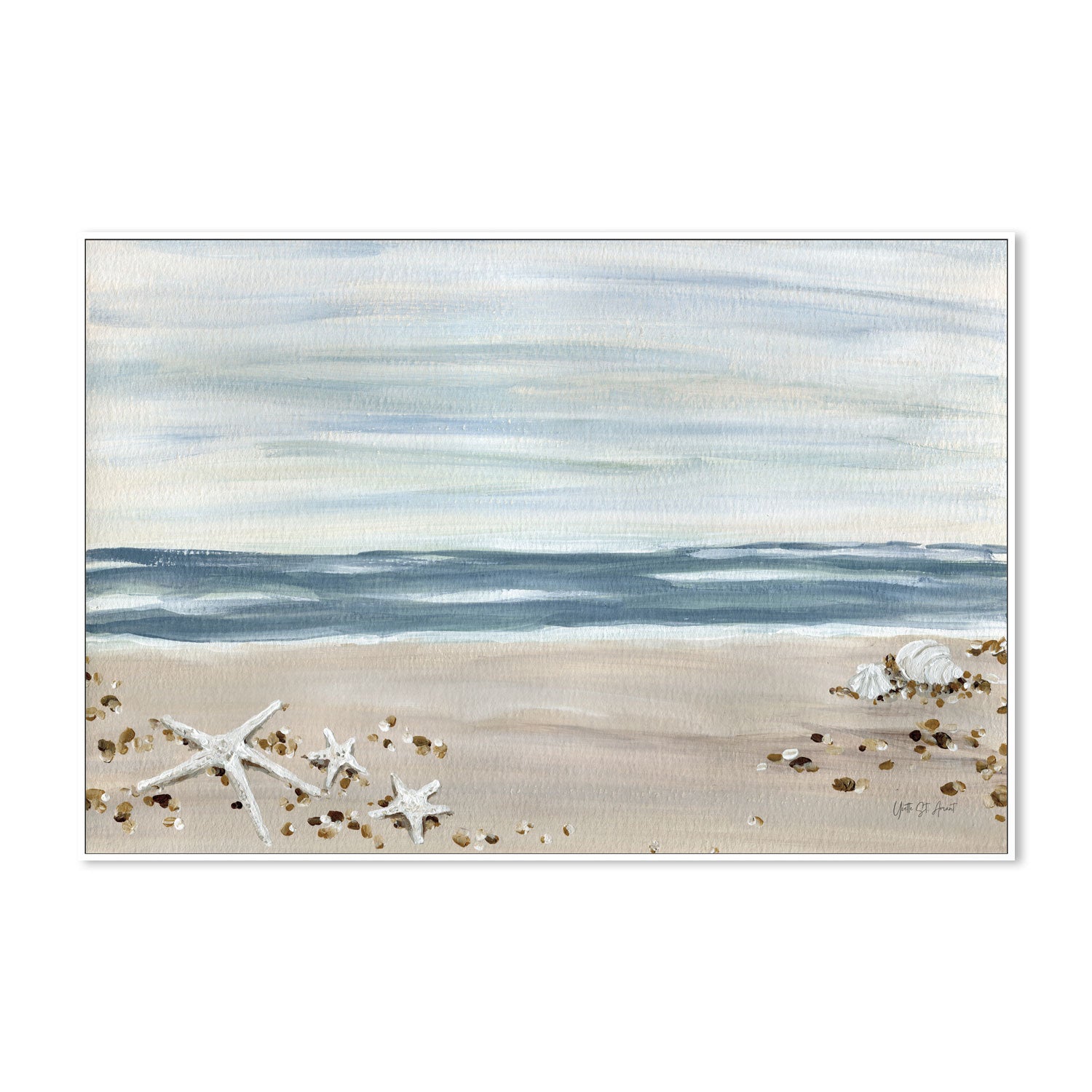 wall-art-print-canvas-poster-framed-Shells by the Shore , By Yvette St. Amant-5
