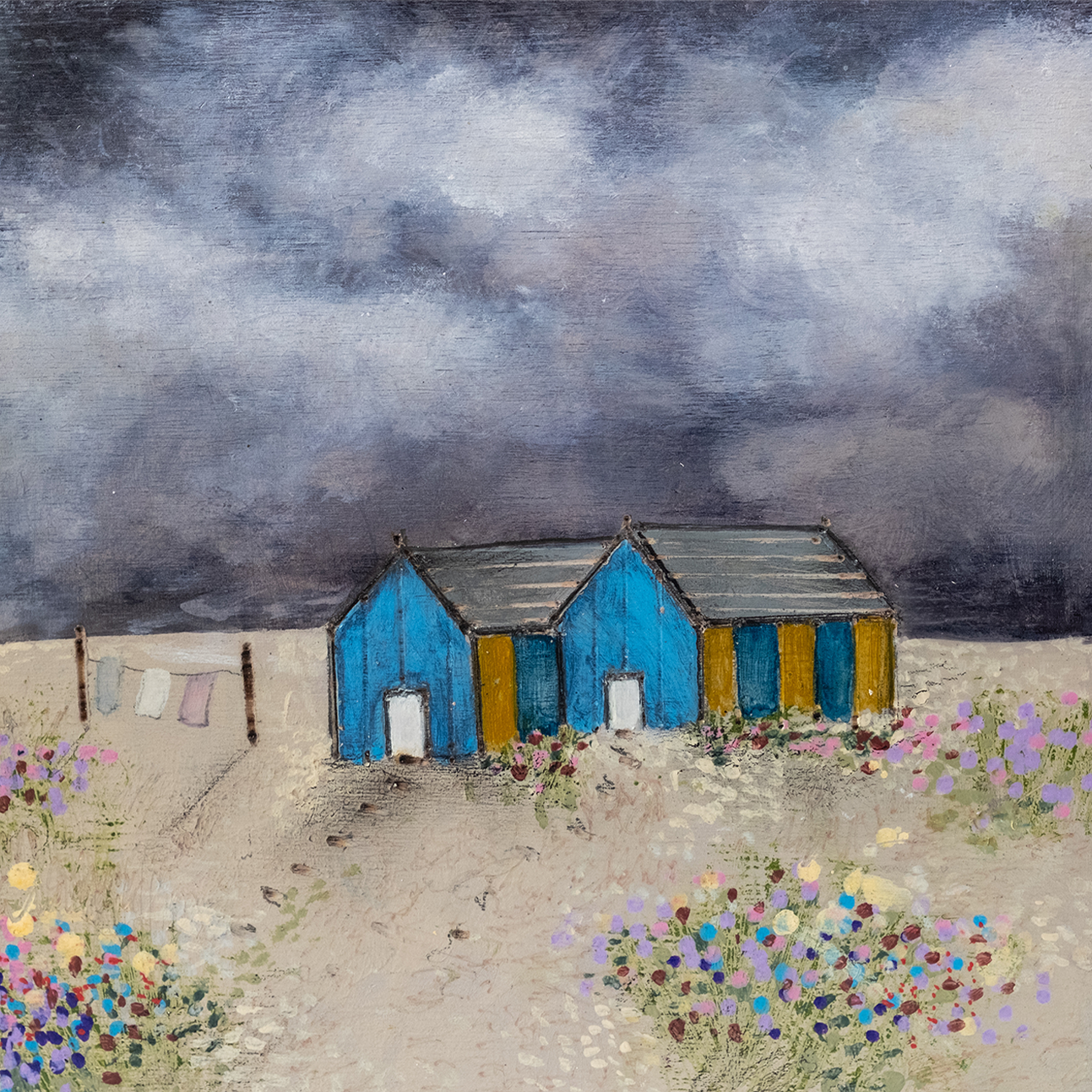 wall-art-print-canvas-poster-framed-Sheltering From The Storm , By Louise O'Hara-1