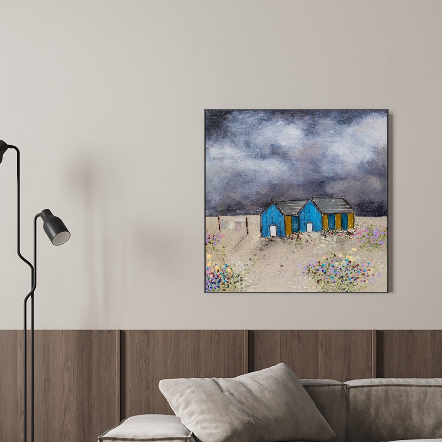 wall-art-print-canvas-poster-framed-Sheltering From The Storm , By Louise O'Hara-2