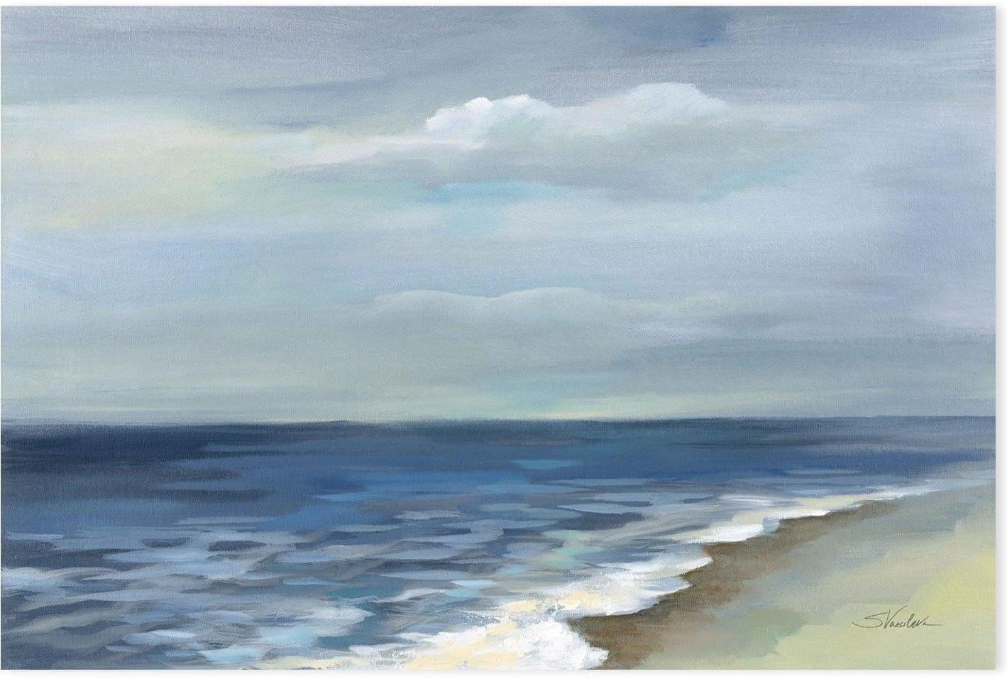 wall-art-print-canvas-poster-framed-Silent Waves-by-Silvia Vassileva-Gioia Wall Art