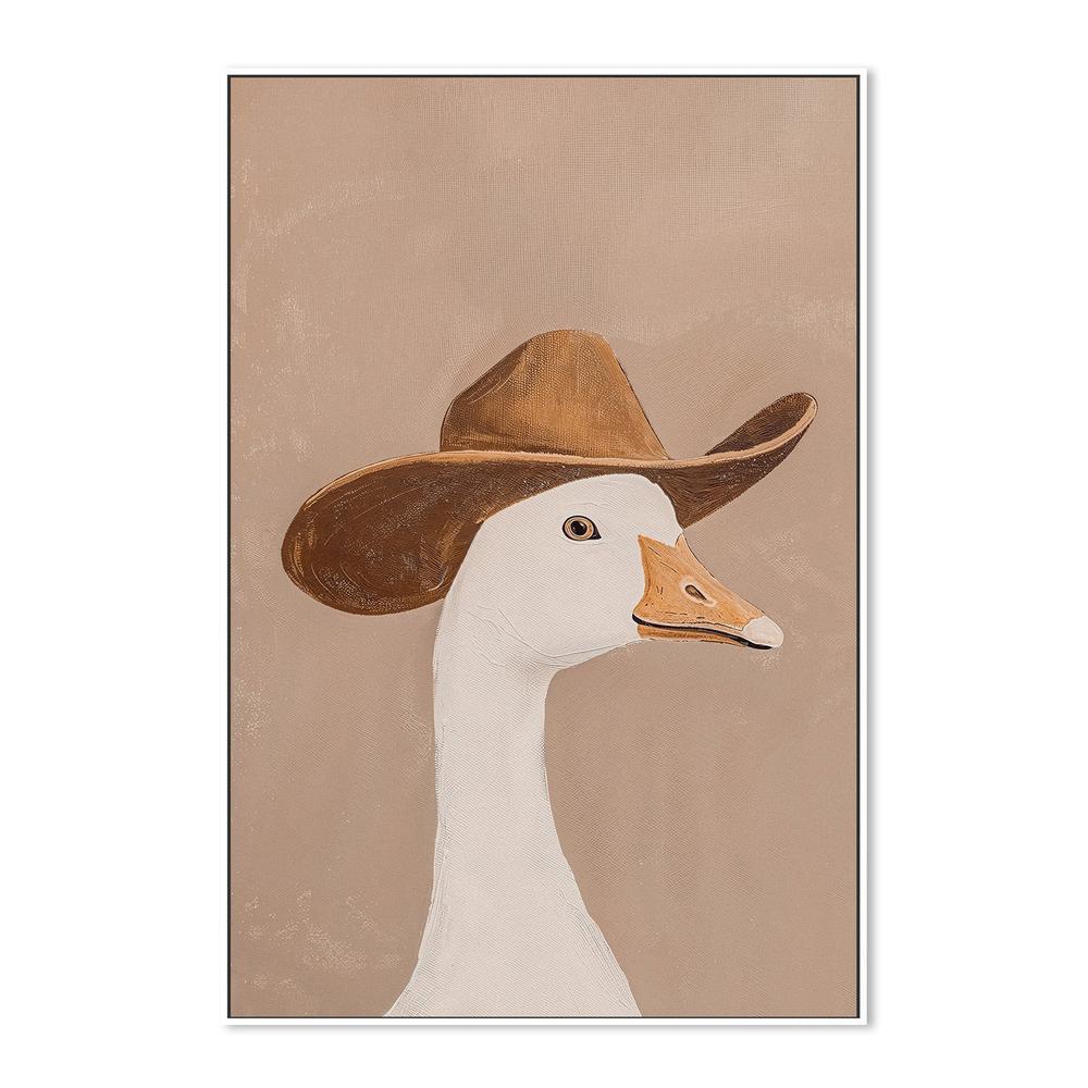 wall-art-print-canvas-poster-framed-Silly Cowboy, Mocha Mousse , By Lady Hana-5