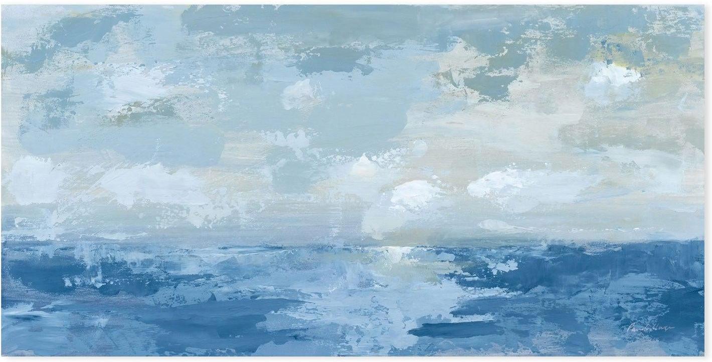 wall-art-print-canvas-poster-framed-Silver Blue Sea-by-Pamela Munger-Gioia Wall Art