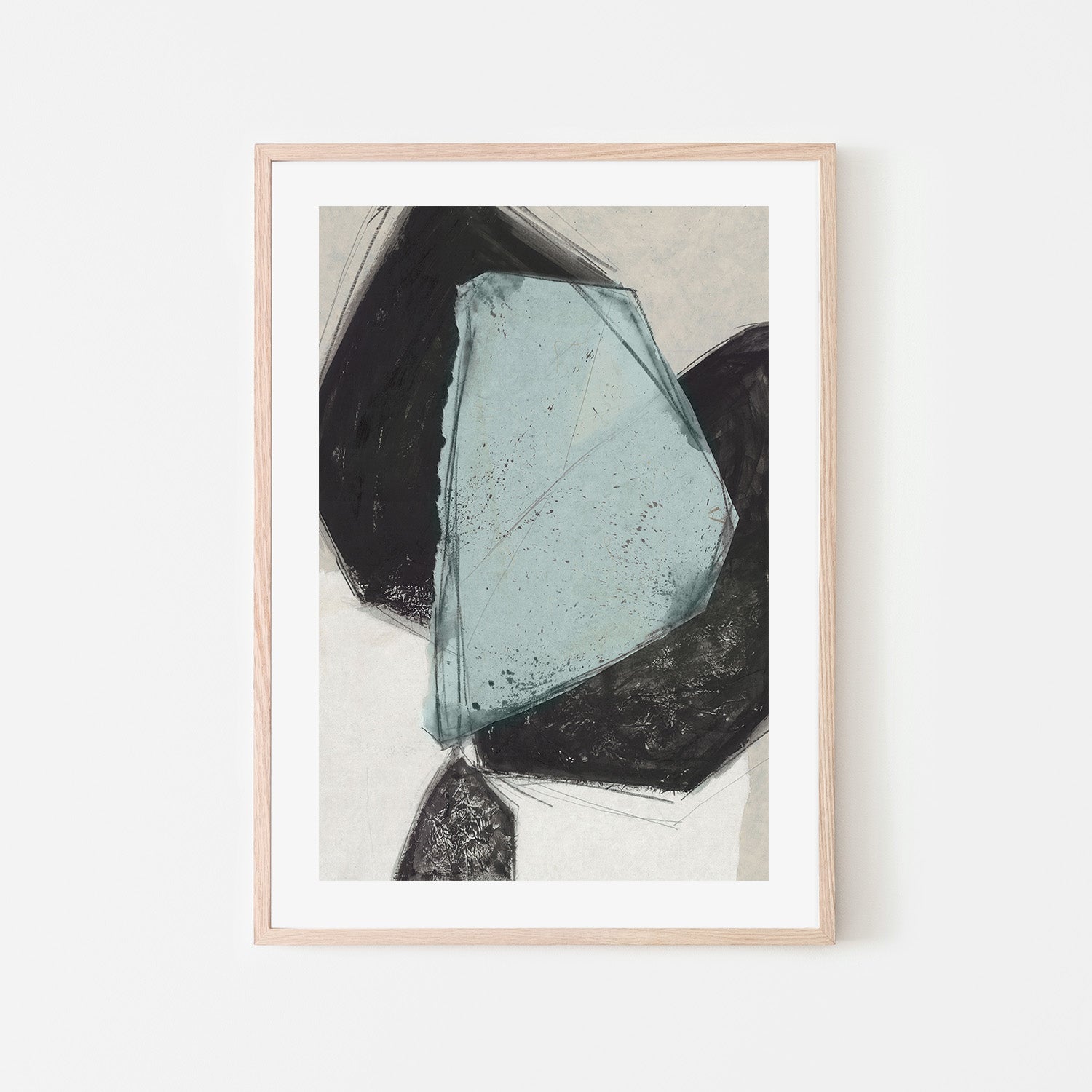 wall-art-print-canvas-poster-framed-Simply Shapes, Style B-6