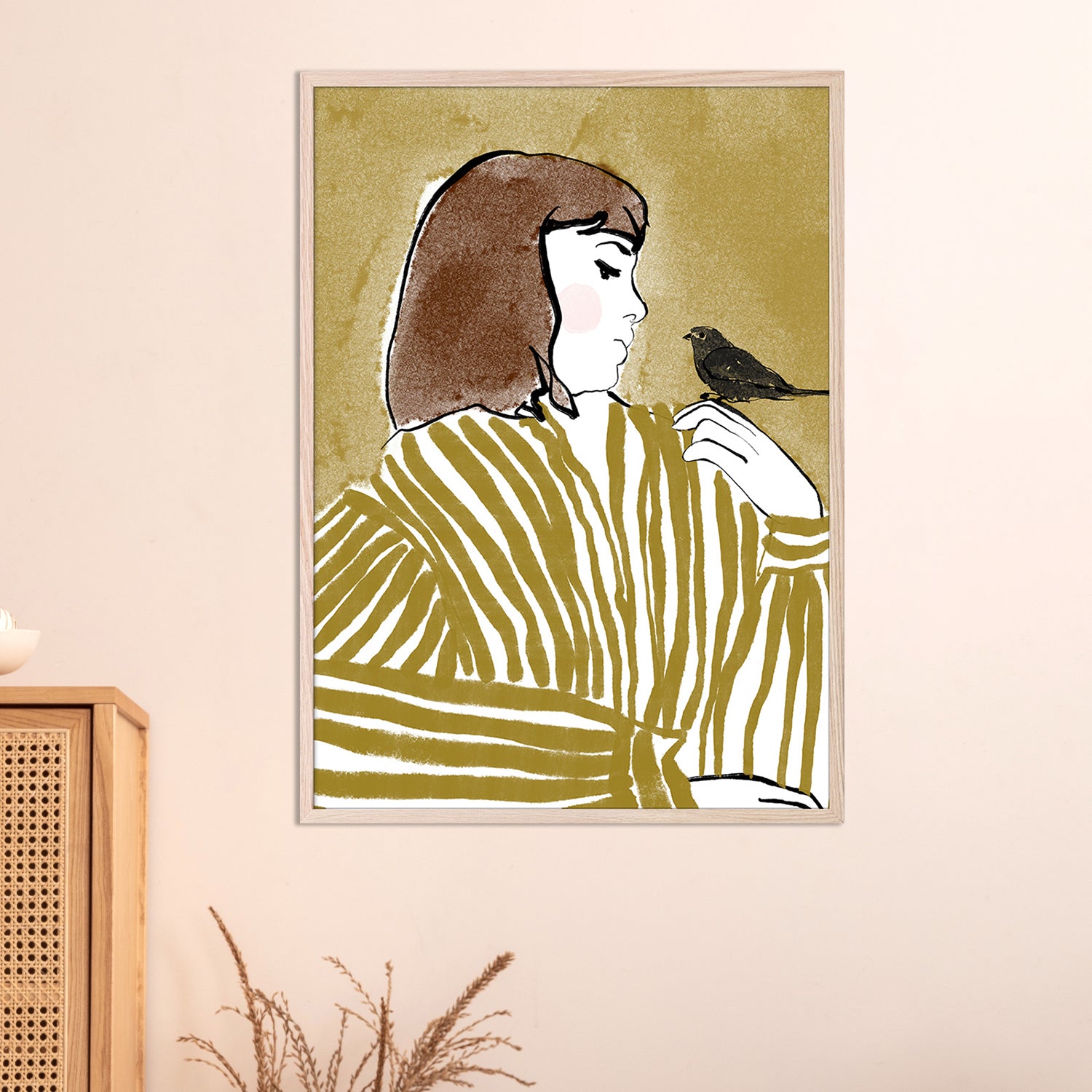 wall-art-print-canvas-poster-framed-Sing Me a Song-2