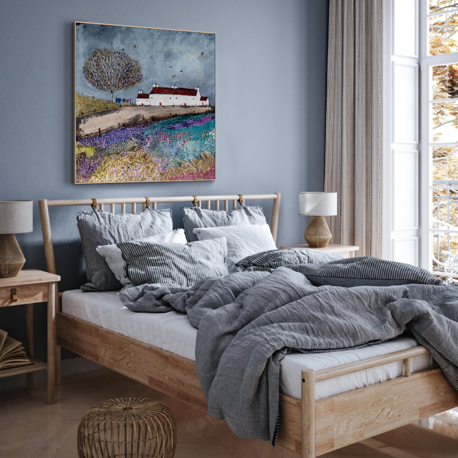 wall-art-print-canvas-poster-framed-Sit And Watch The Birds Come Home , By Louise O'Hara-7