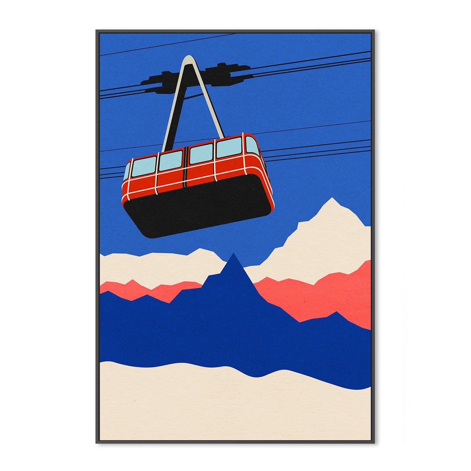 wall-art-print-canvas-poster-framed-Ski Mountains-3