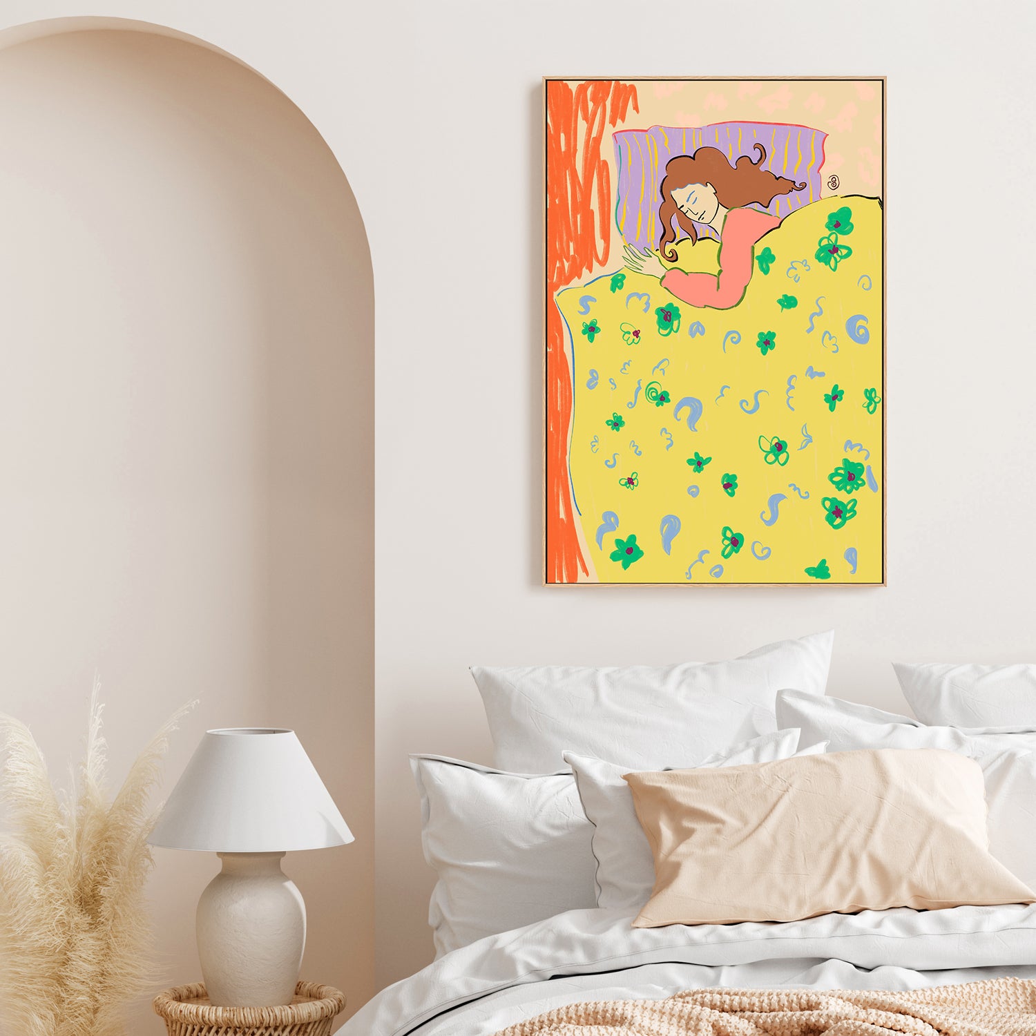 wall-art-print-canvas-poster-framed-Sleeping In-7