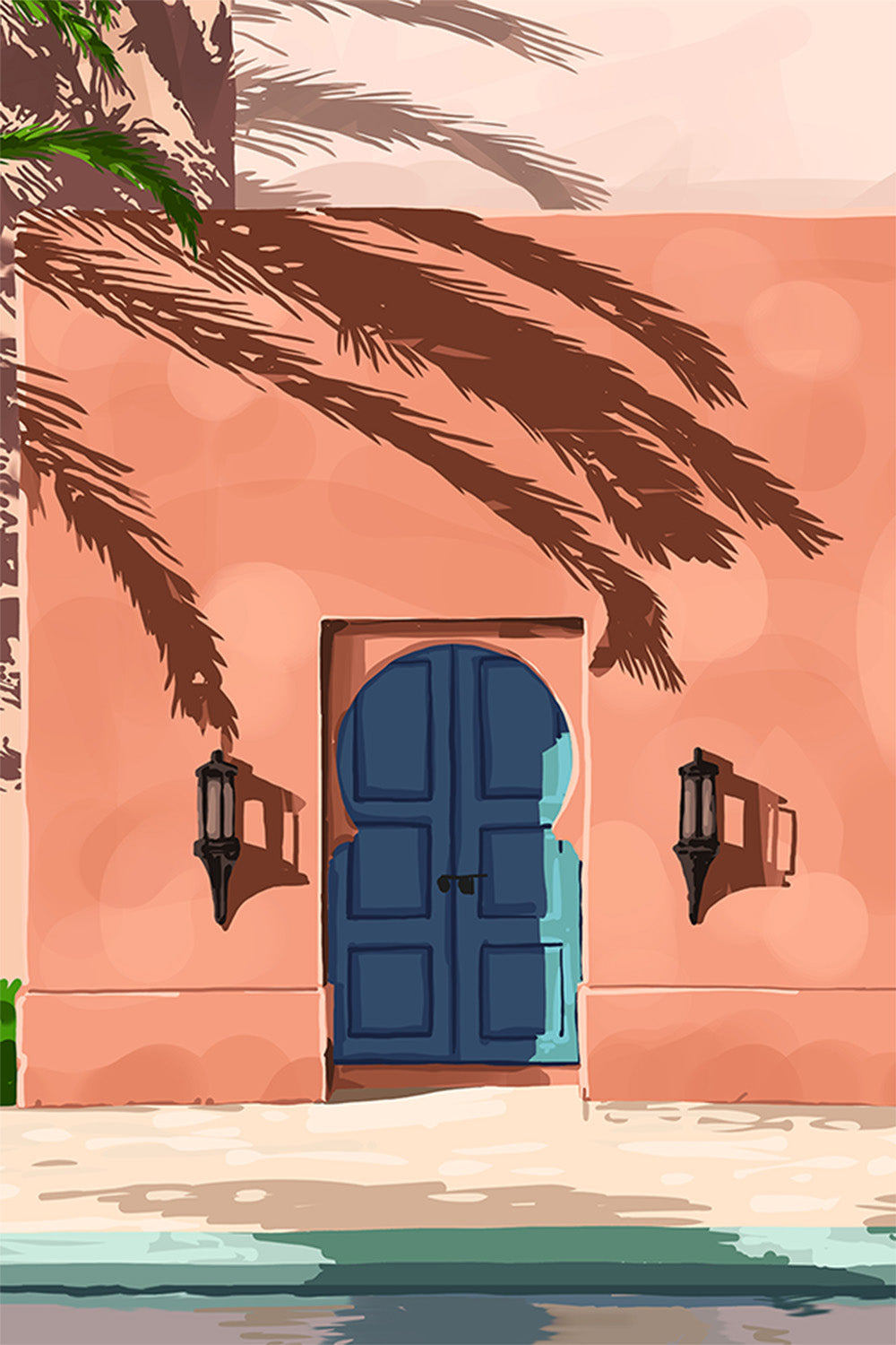 wall-art-print-canvas-poster-framed-Slow Living-1