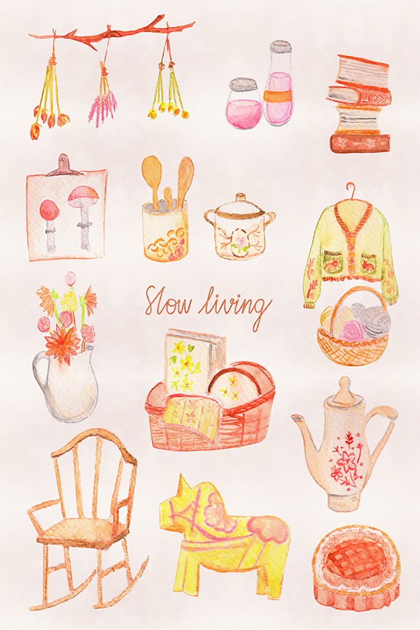 wall-art-print-canvas-poster-framed-Slow Living-7