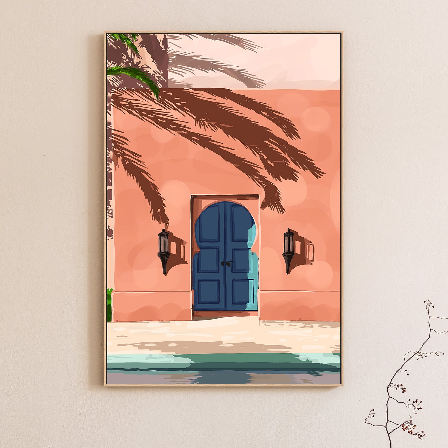 wall-art-print-canvas-poster-framed-Slow Living-2