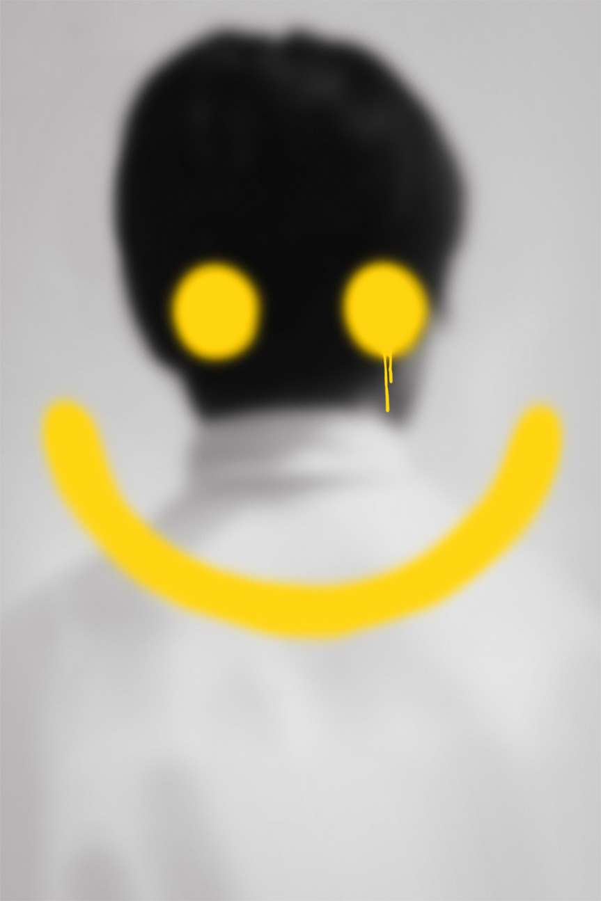 wall-art-print-canvas-poster-framed-Smile, Style A , By Gabriella Roberg-1