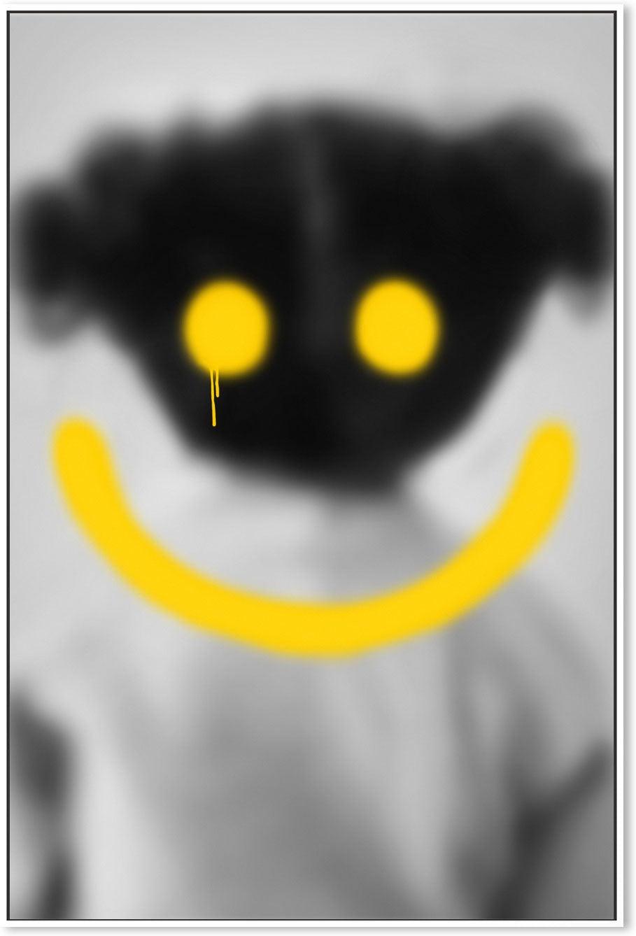 wall-art-print-canvas-poster-framed-Smile, Style B , By Gabriella Roberg-1