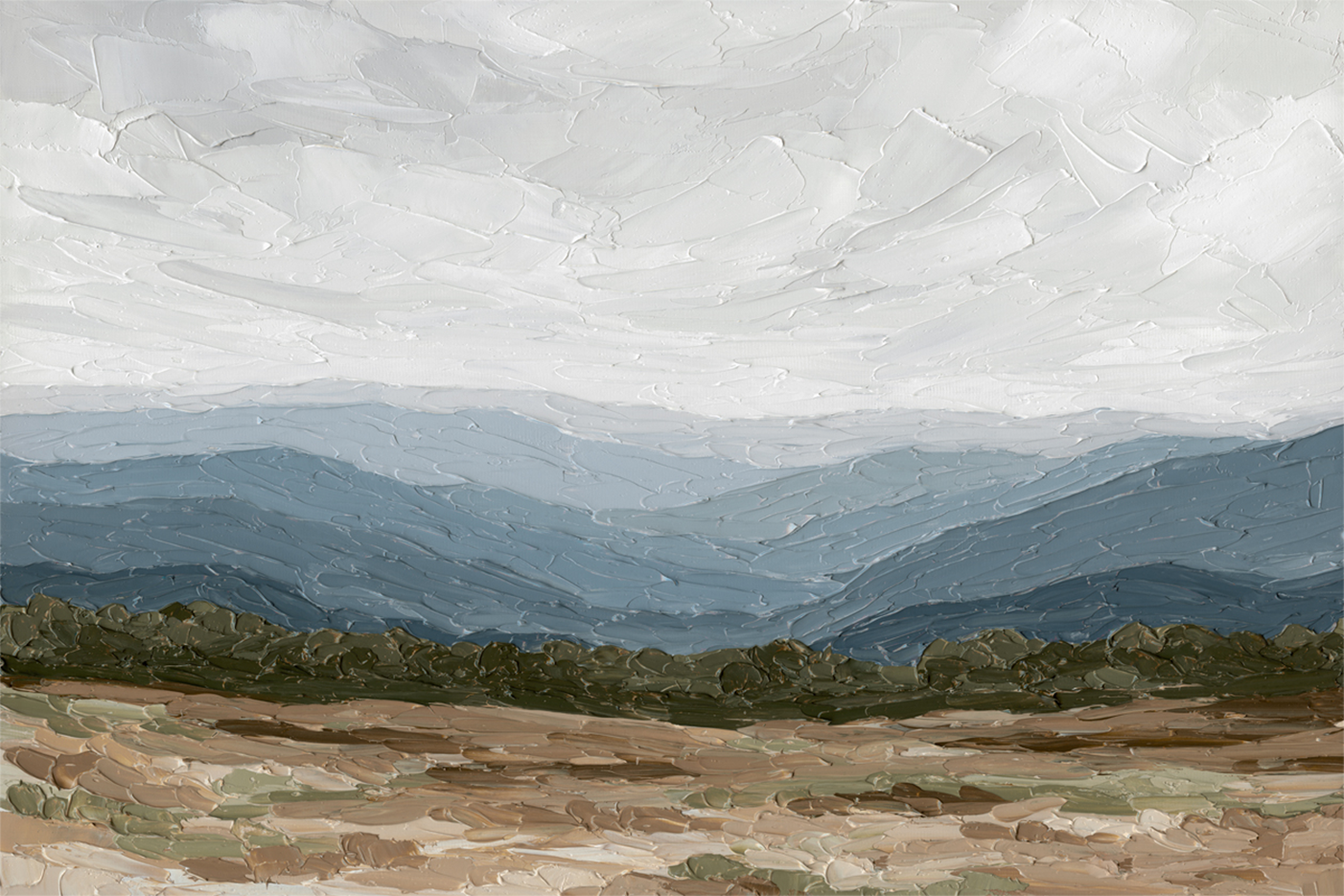 wall-art-print-canvas-poster-framed-Smoky Mountain , By Hannah Weisner-1