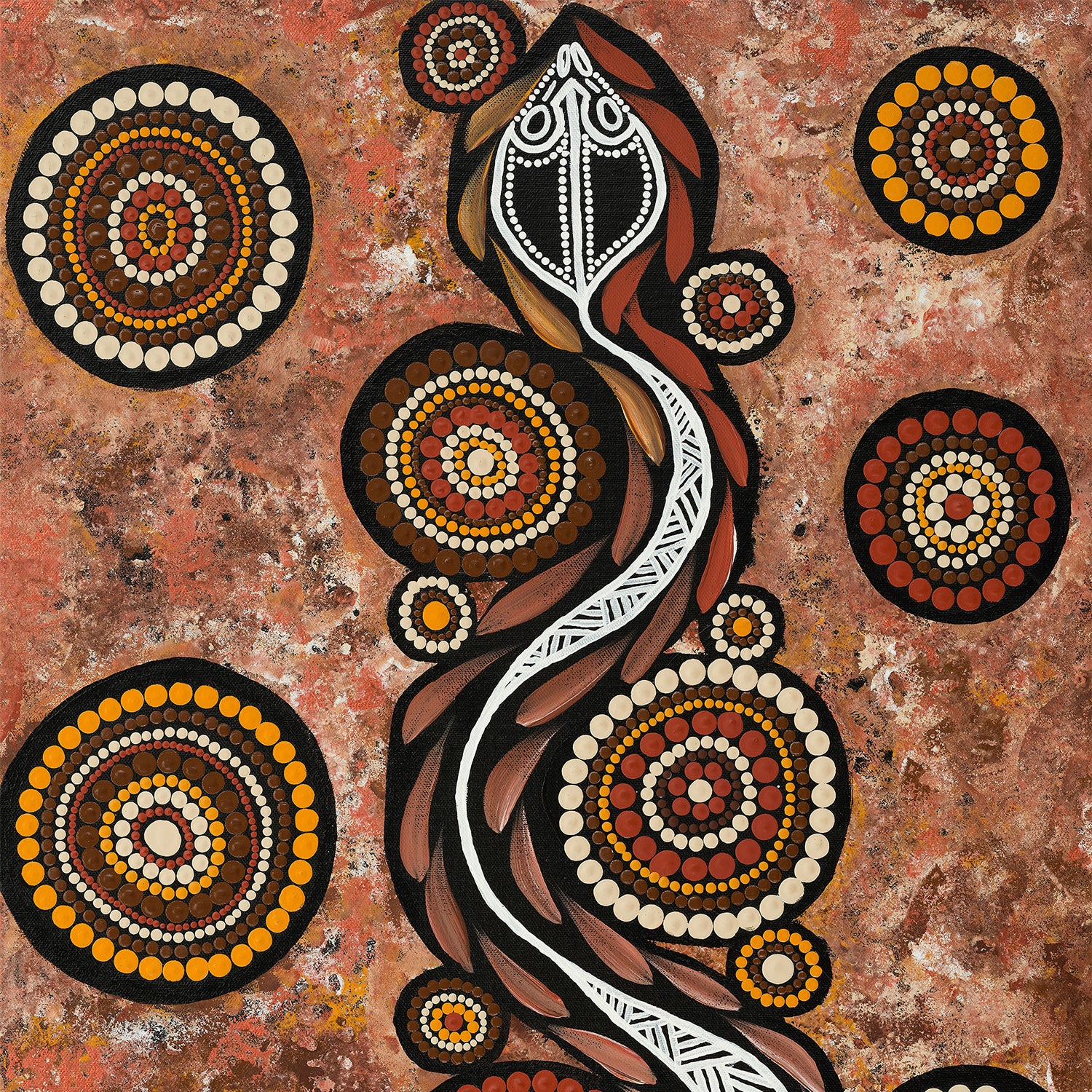 wall-art-print-canvas-poster-framed-Snake On Long Travels , By Emma Rigney-8