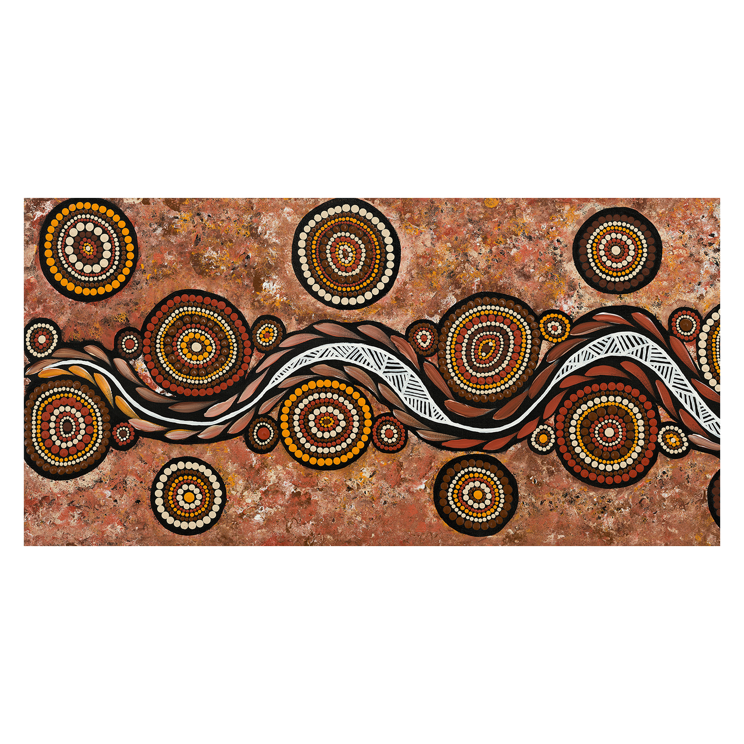 wall-art-print-canvas-poster-framed-Snake On Long Travels, Style A & B, Set Of 2 , By Emma Rigney-8