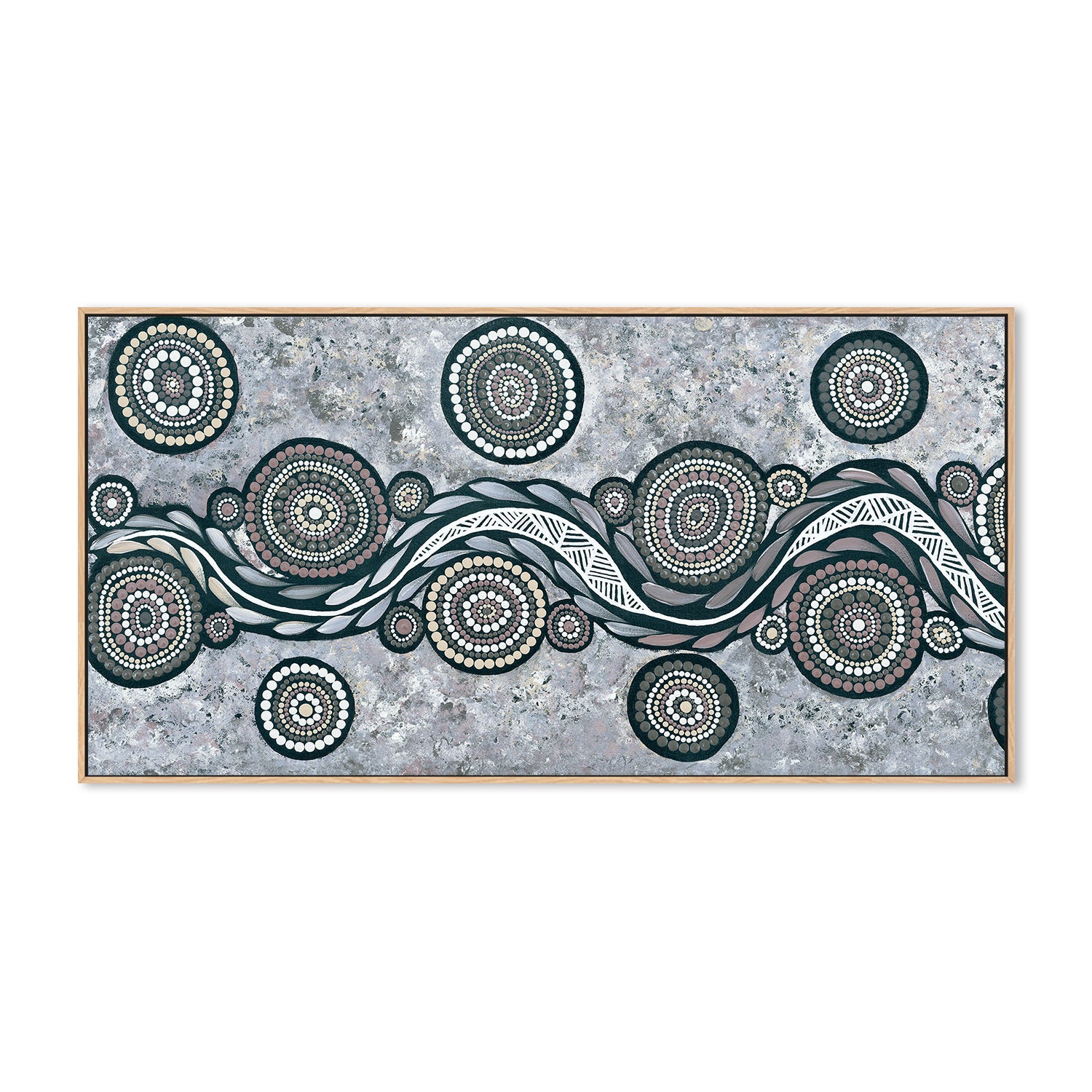 wall-art-print-canvas-poster-framed-Snake On Long Travels, Style A , By Emma Rigney-4