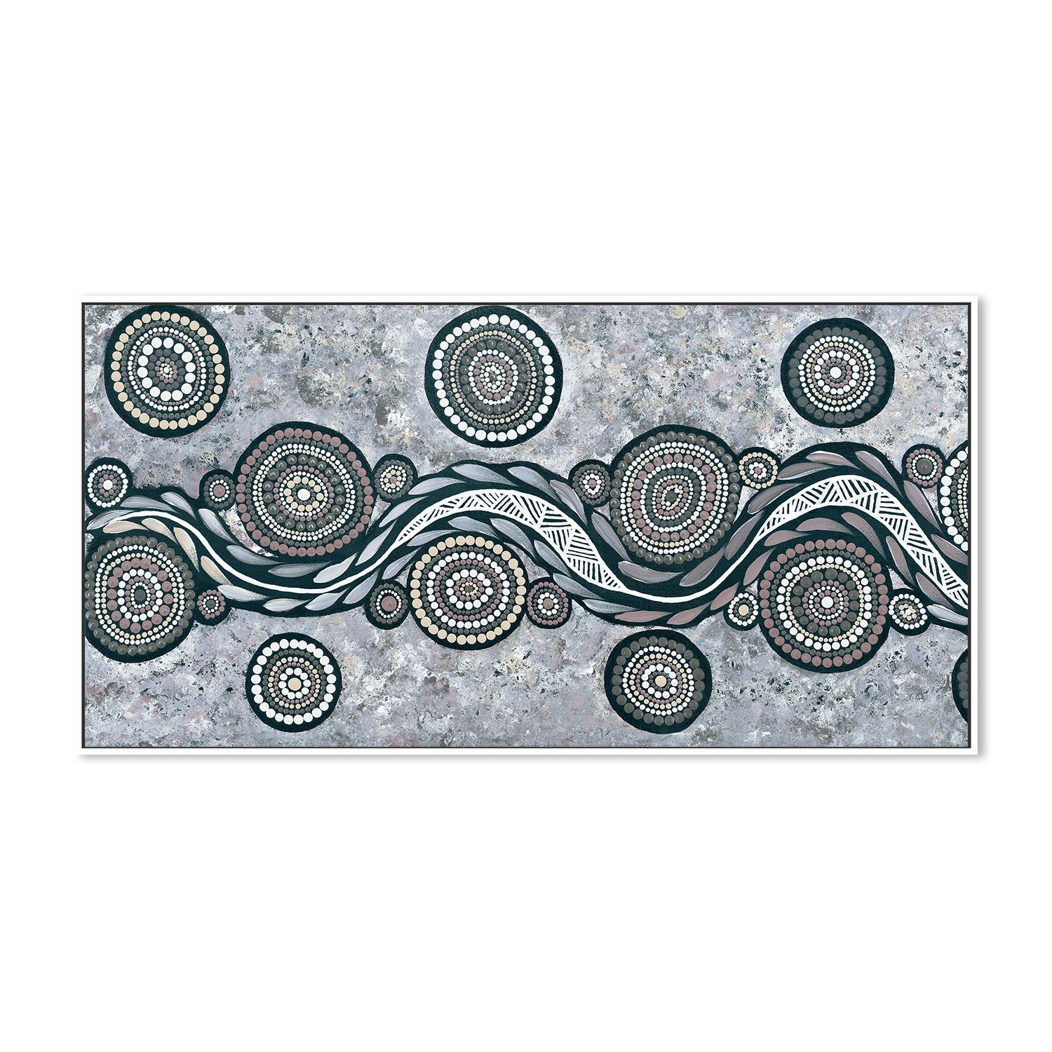 wall-art-print-canvas-poster-framed-Snake On Long Travels, Style A , By Emma Rigney-5