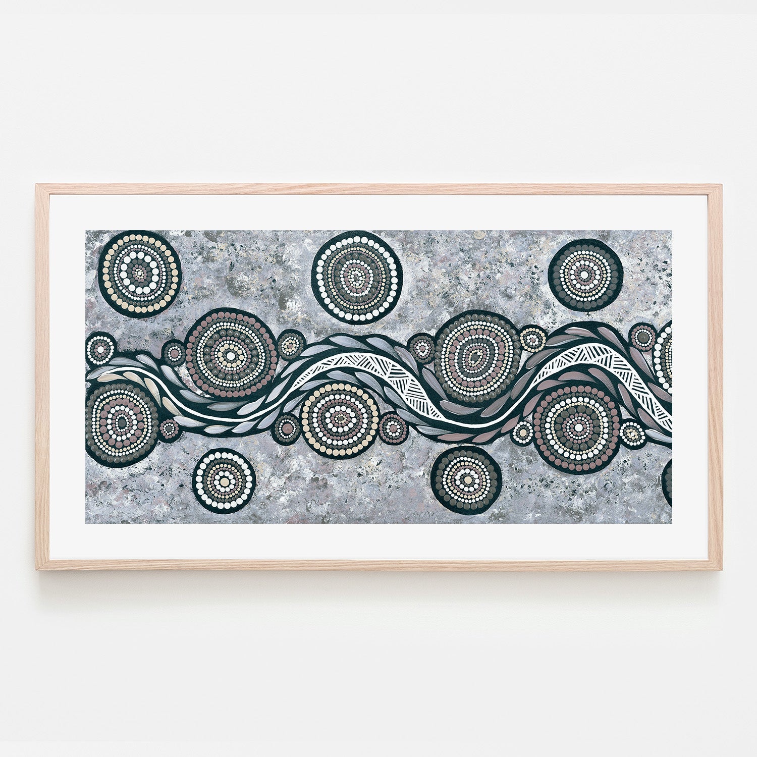 wall-art-print-canvas-poster-framed-Snake On Long Travels, Style A , By Emma Rigney-6
