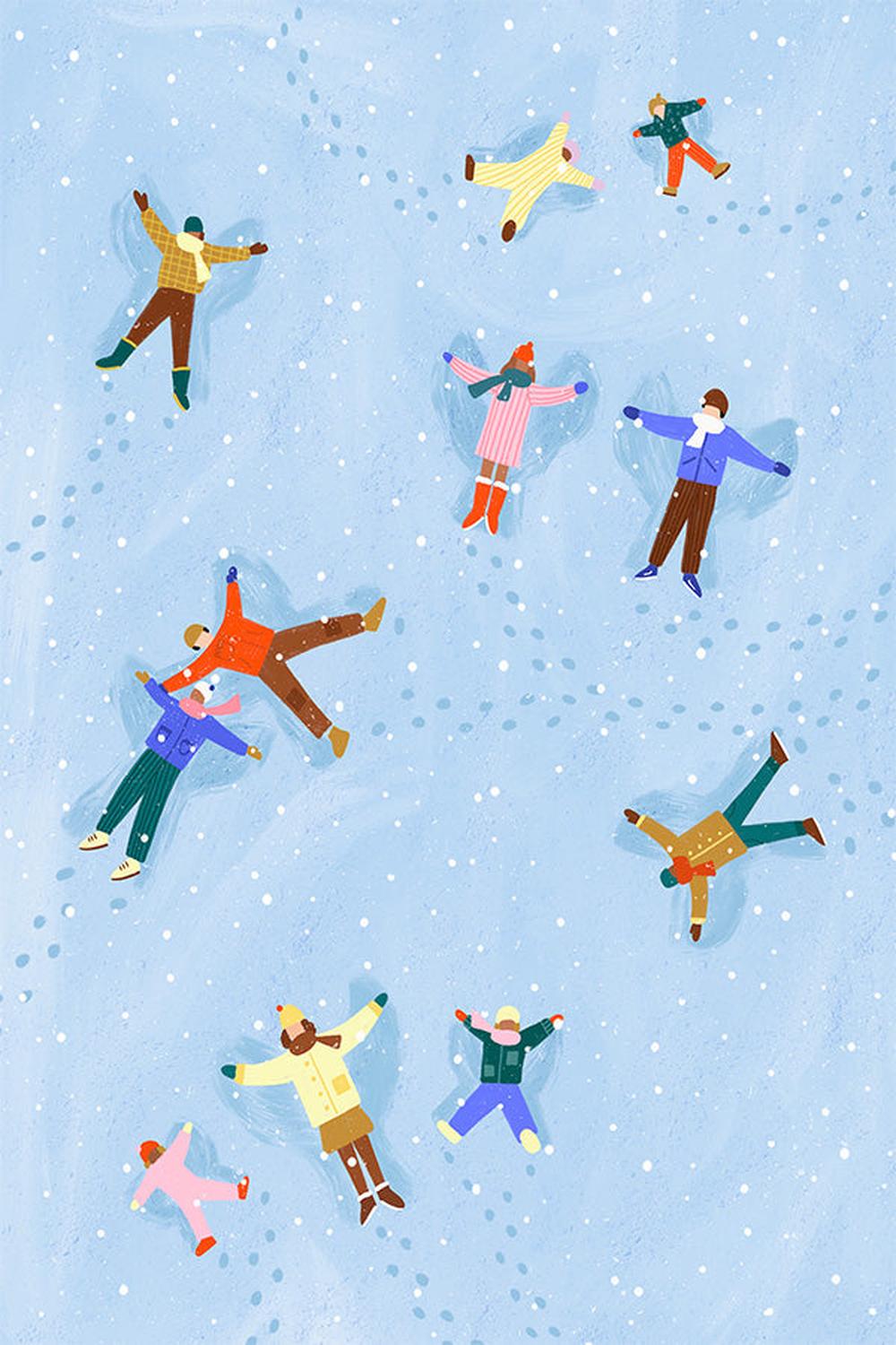 wall-art-print-canvas-poster-framed-Snowy Angels Delight-1