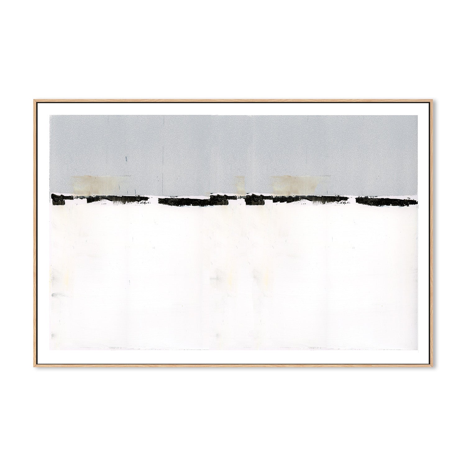 wall-art-print-canvas-poster-framed-Snowy Landscape, Style A-4