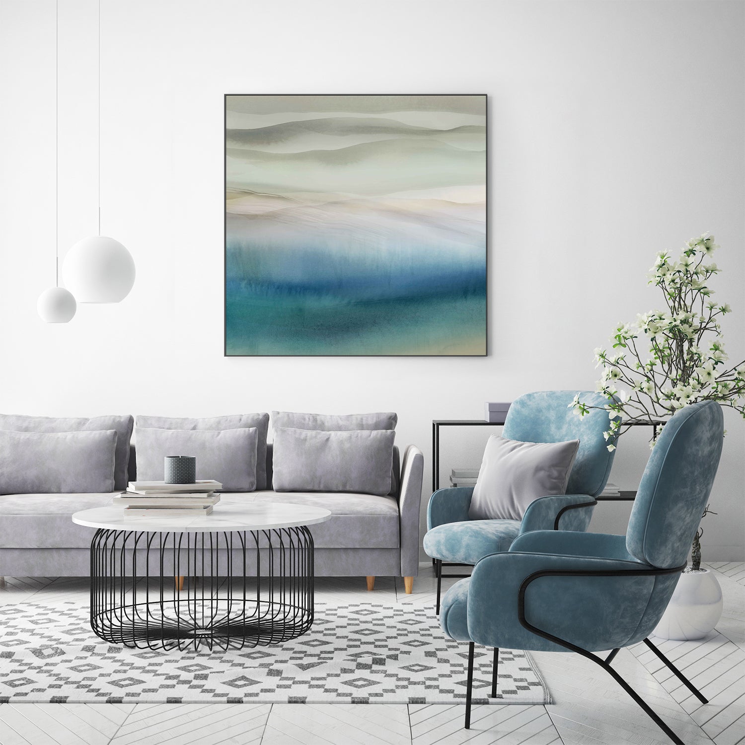 wall-art-print-canvas-poster-framed-Soft Currents, Style B-7
