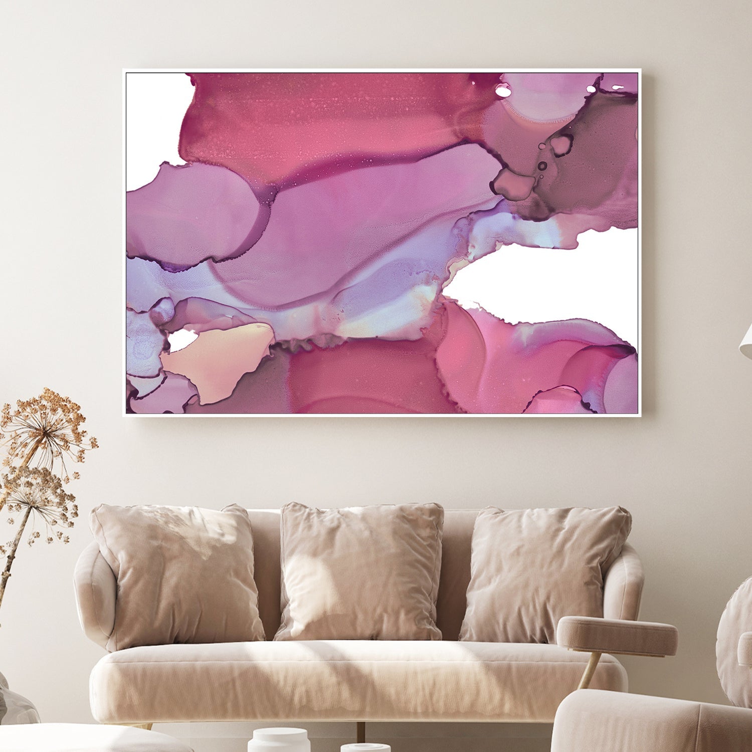 wall-art-print-canvas-poster-framed-Soft Power Abstract , By Megan Swartz-2