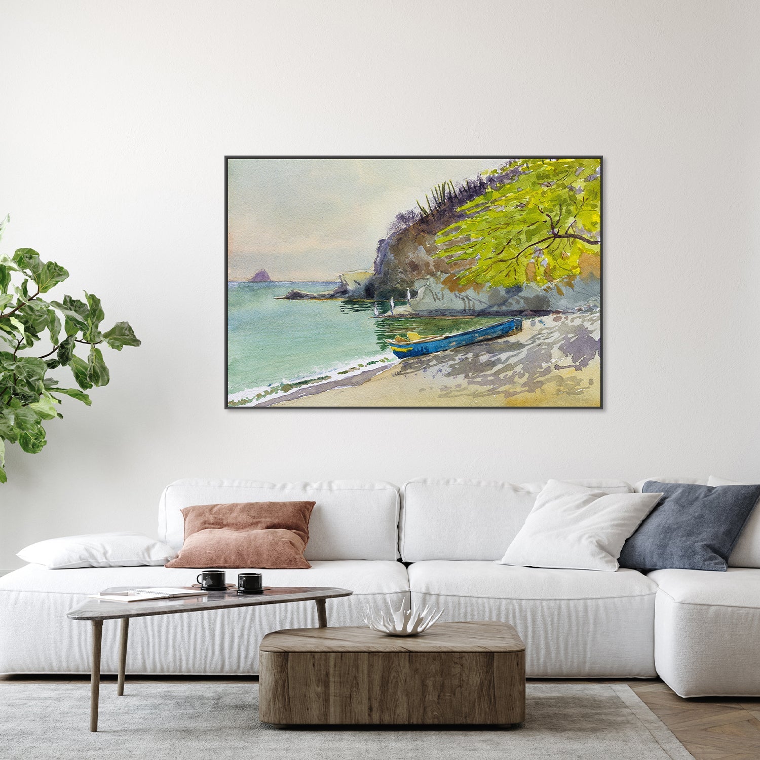 wall-art-print-canvas-poster-framed-Solitude , By David Dallison-7