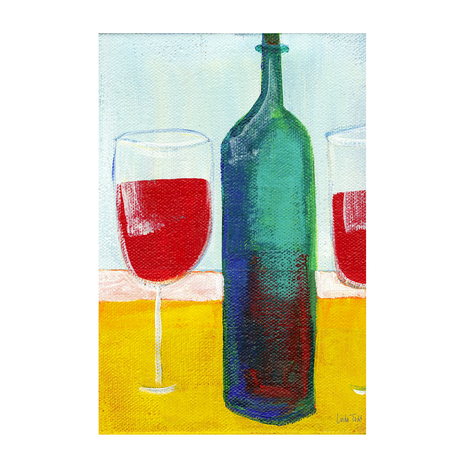wall-art-print-canvas-poster-framed-Something To Drink & Something To Sip, Set Of 2 , By Linda Todd Buikema-9