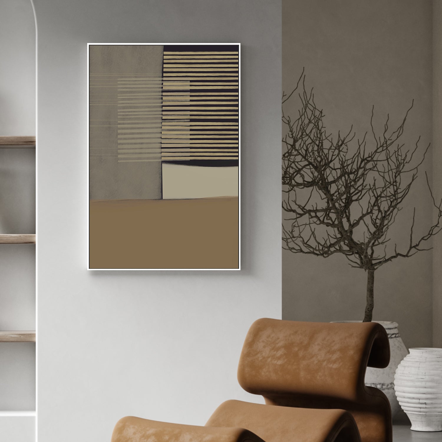 wall-art-print-canvas-poster-framed-Song Of Structure , By Rohan Sharma-2