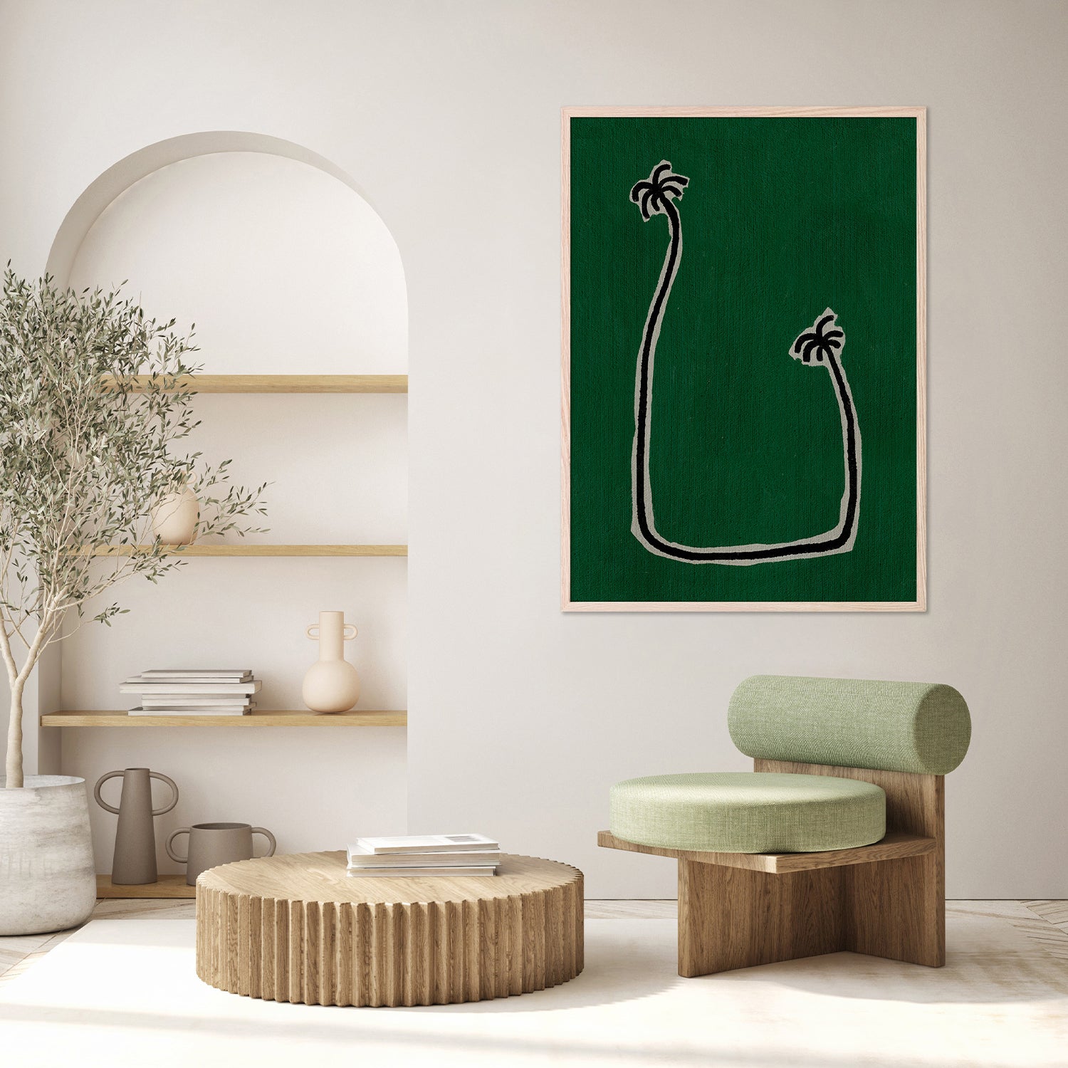 wall-art-print-canvas-poster-framed-Soul Bound - Green-9