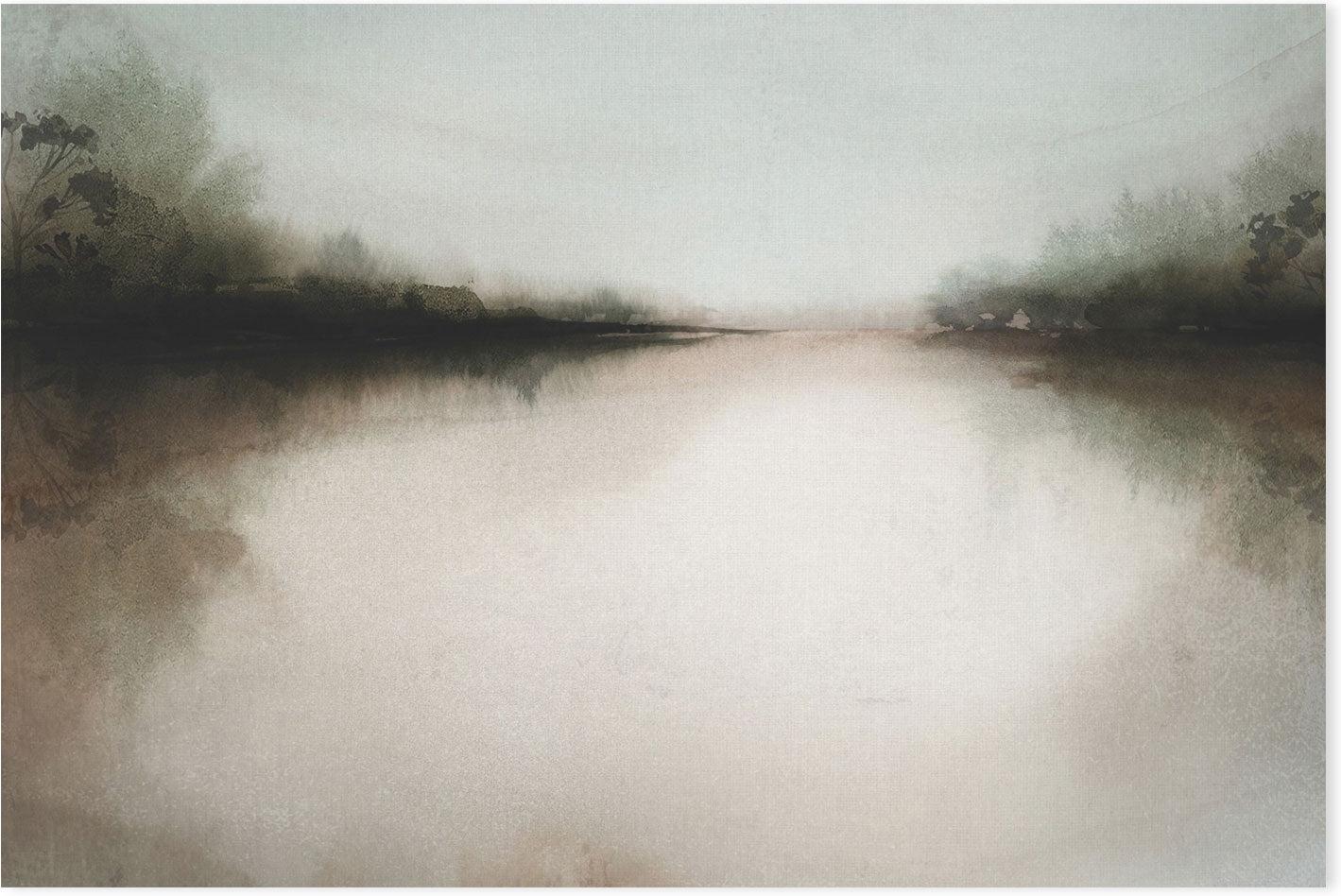 wall-art-print-canvas-poster-framed-South Esk River at Dusk Landscape-by-Dear Musketeer Studio-Gioia Wall Art