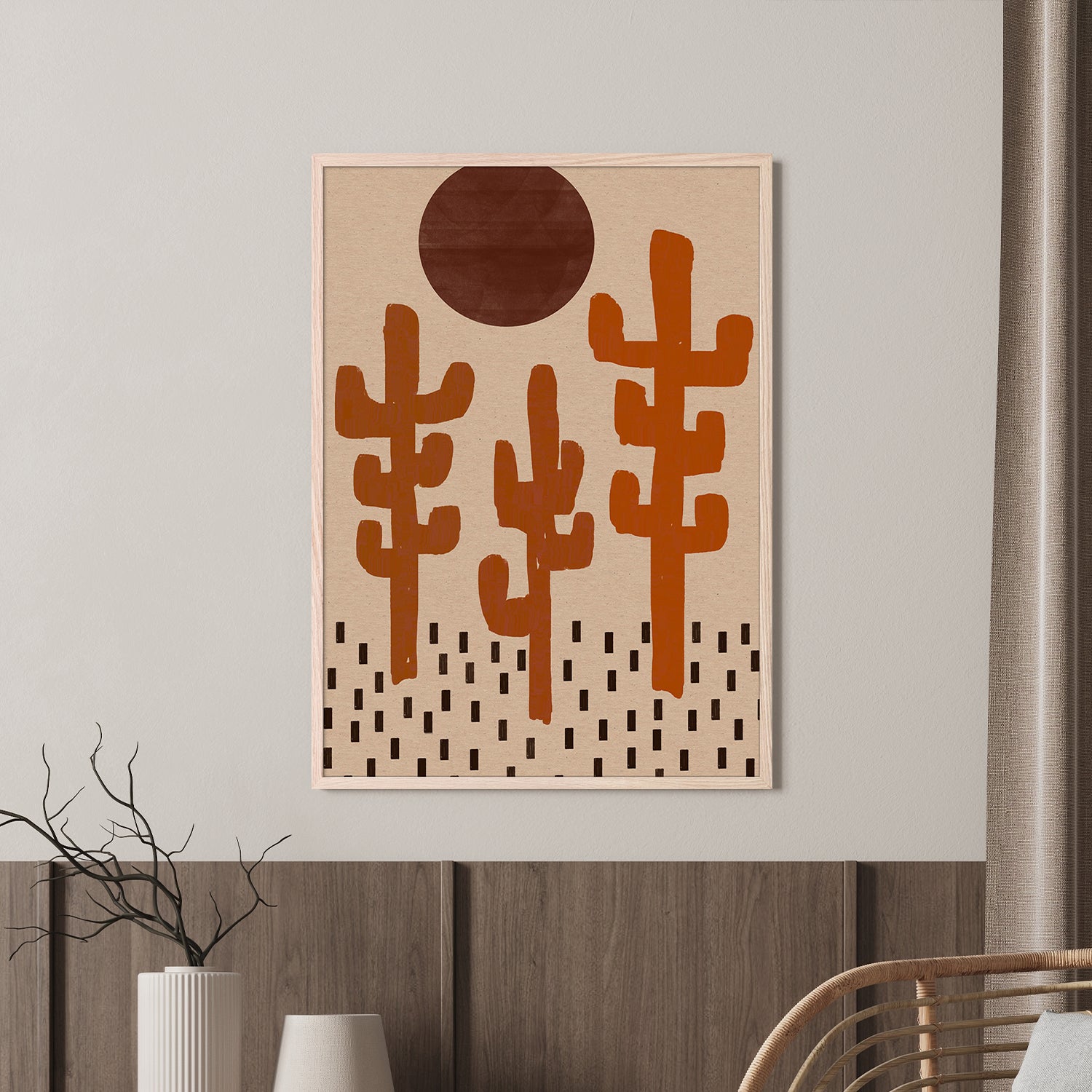 wall-art-print-canvas-poster-framed-Southwestern landscape No. 2-2