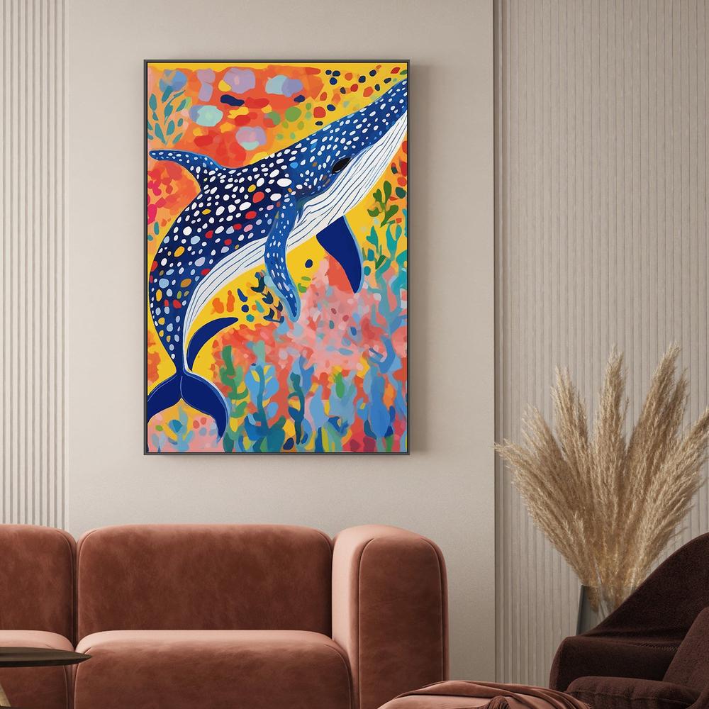 wall-art-print-canvas-poster-framed-Spotted Whale-7